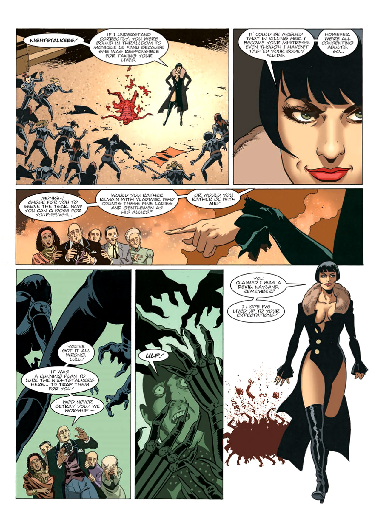 Read online Nikolai Dante comic -  Issue # TPB 9 - 180