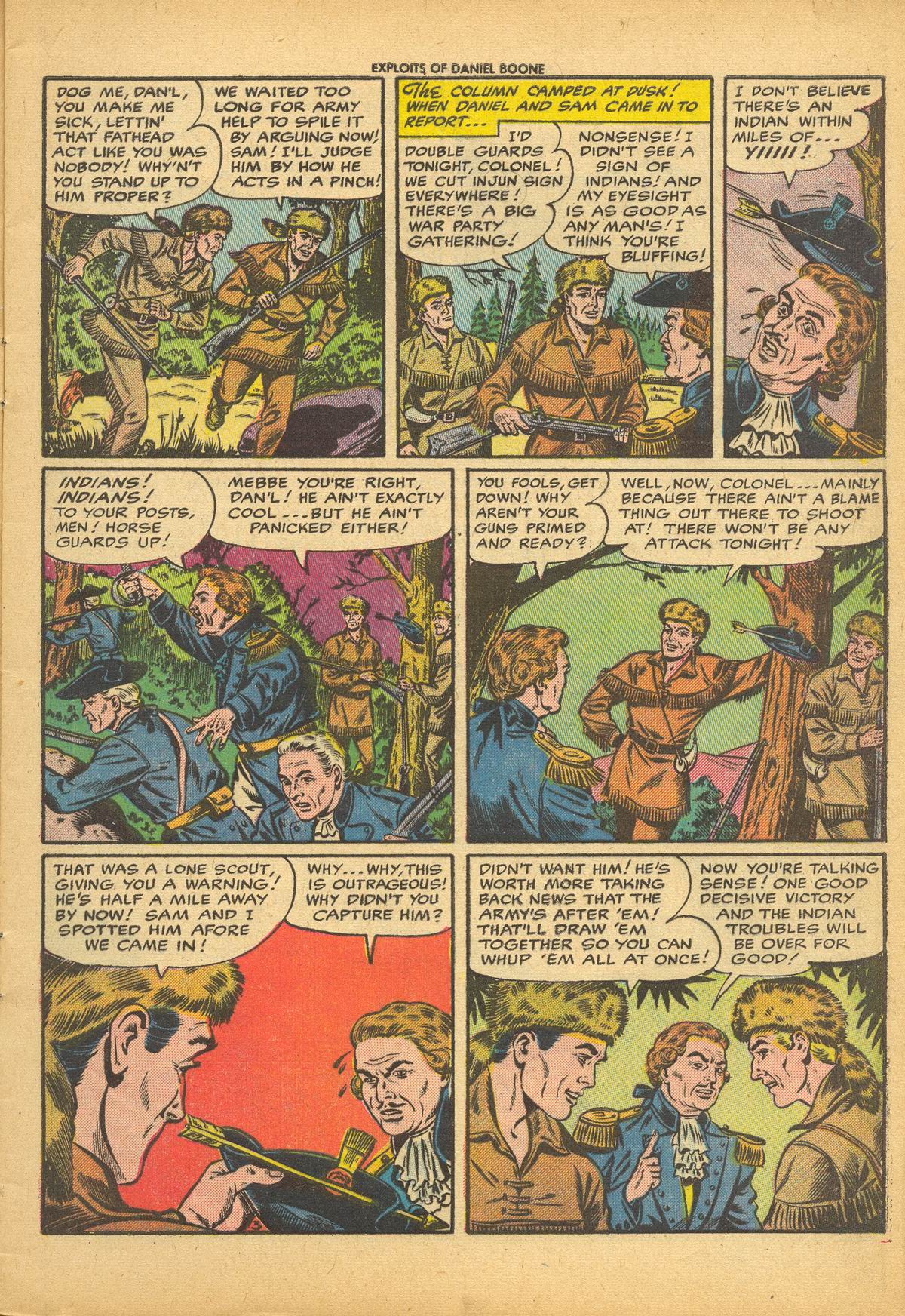Read online Exploits of Daniel Boone comic -  Issue #3 - 5