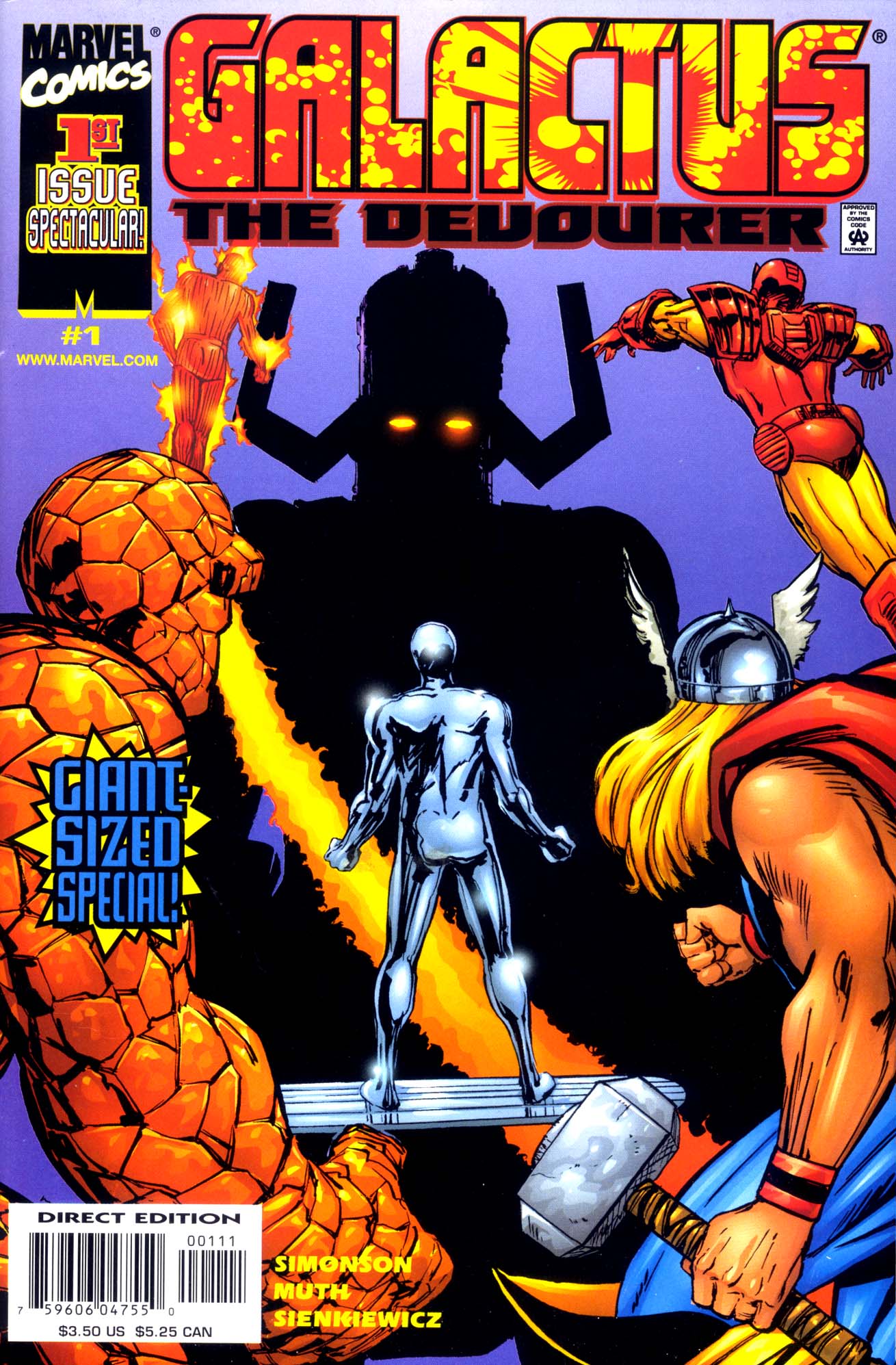 Read online Galactus the Devourer comic -  Issue #1 - 1