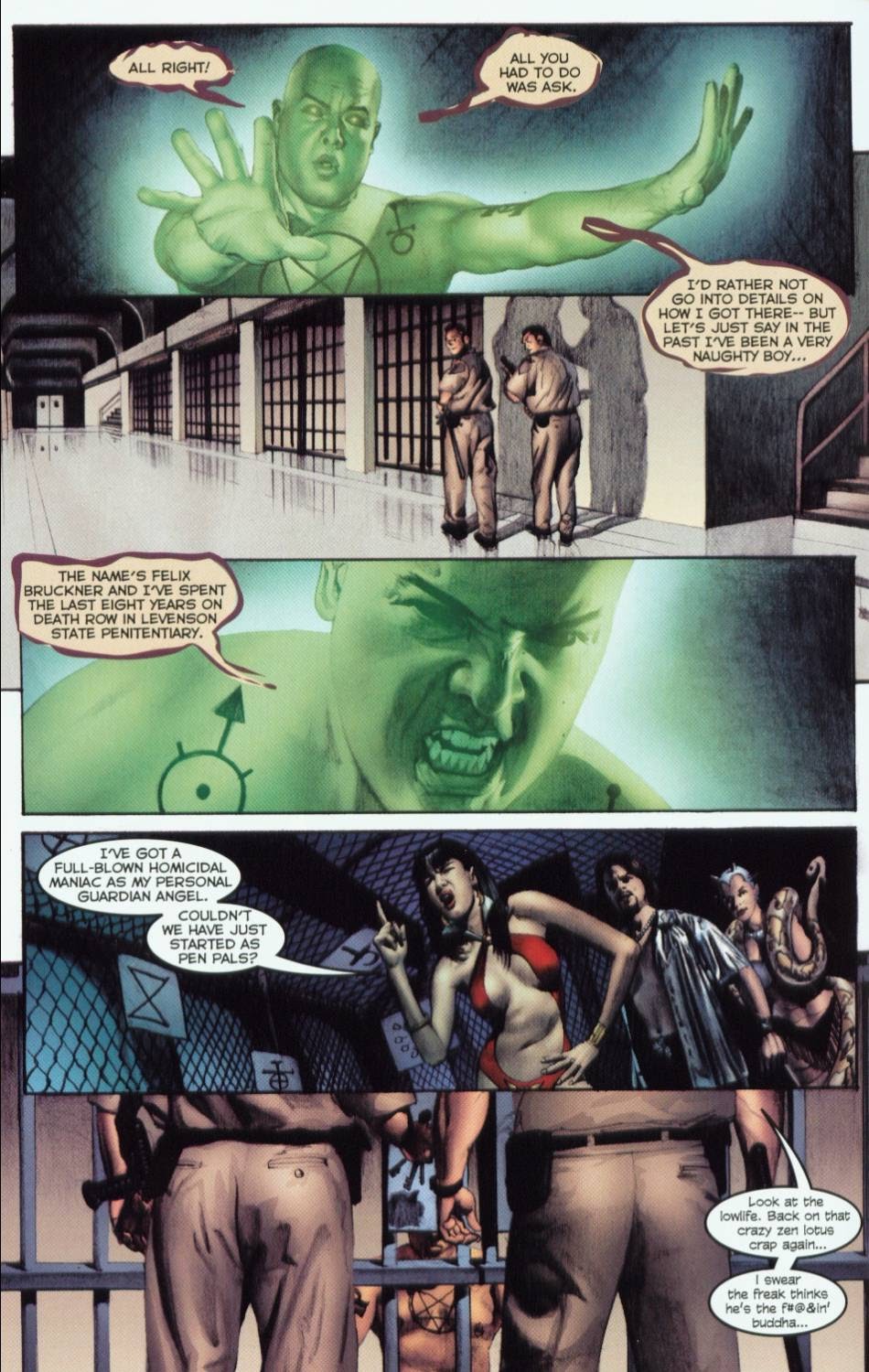 Read online Vampirella (2001) comic -  Issue #11 - 15
