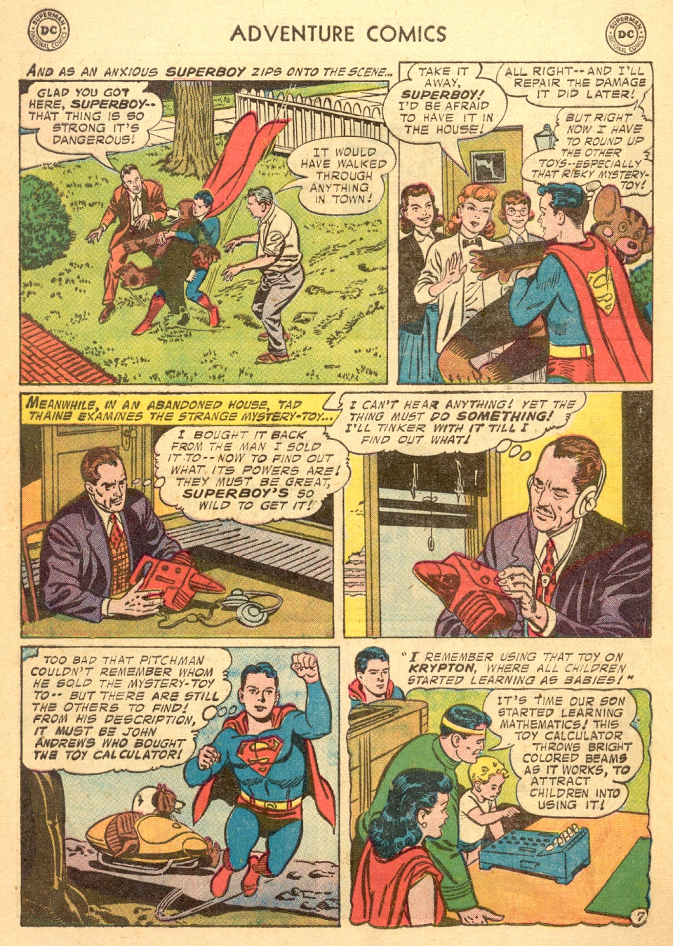 Read online Adventure Comics (1938) comic -  Issue #243 - 9