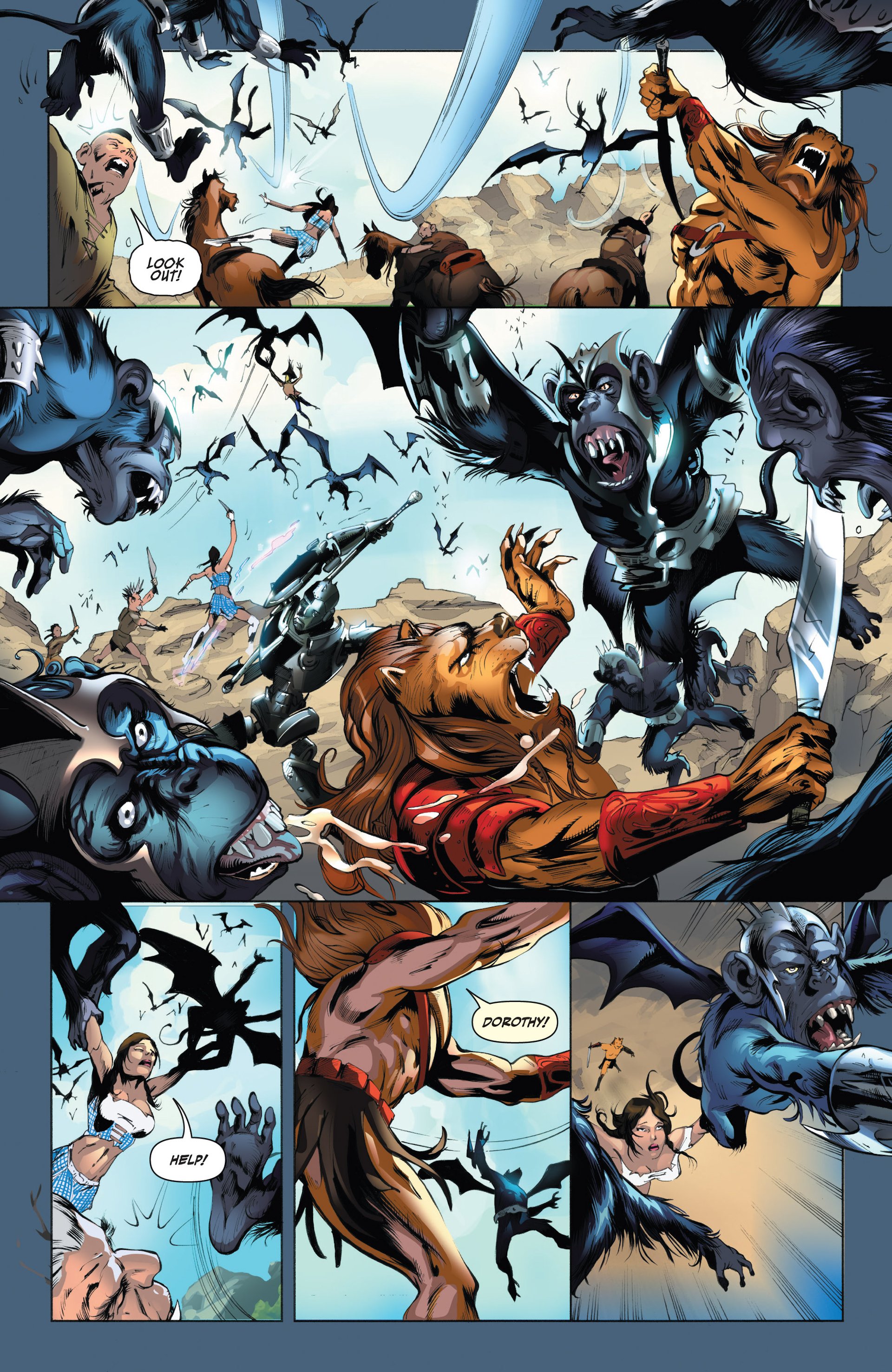 Read online Grimm Fairy Tales presents Oz comic -  Issue #4 - 14