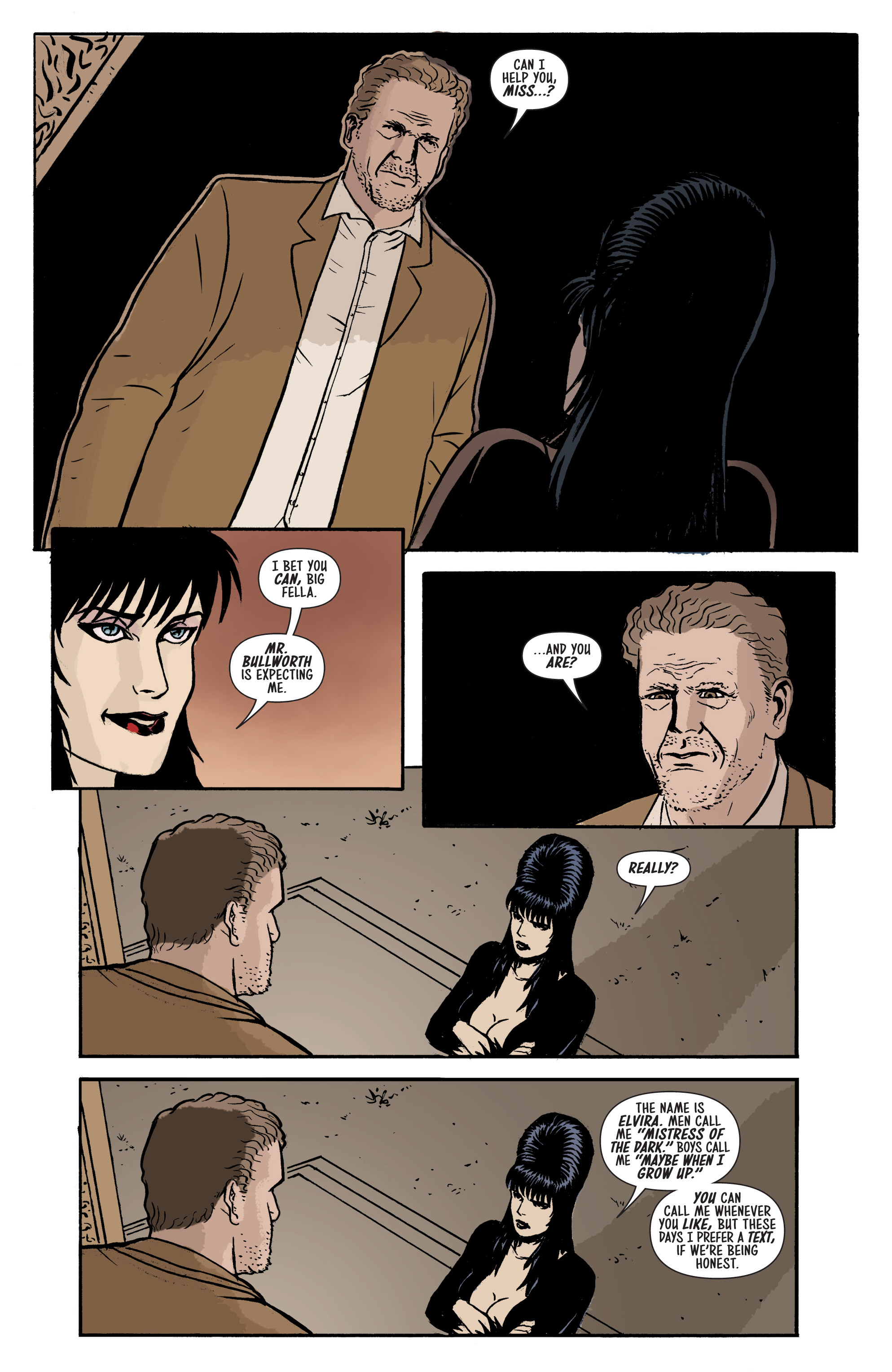 Read online Elvira: The Shape of Elvira comic -  Issue #1 - 11