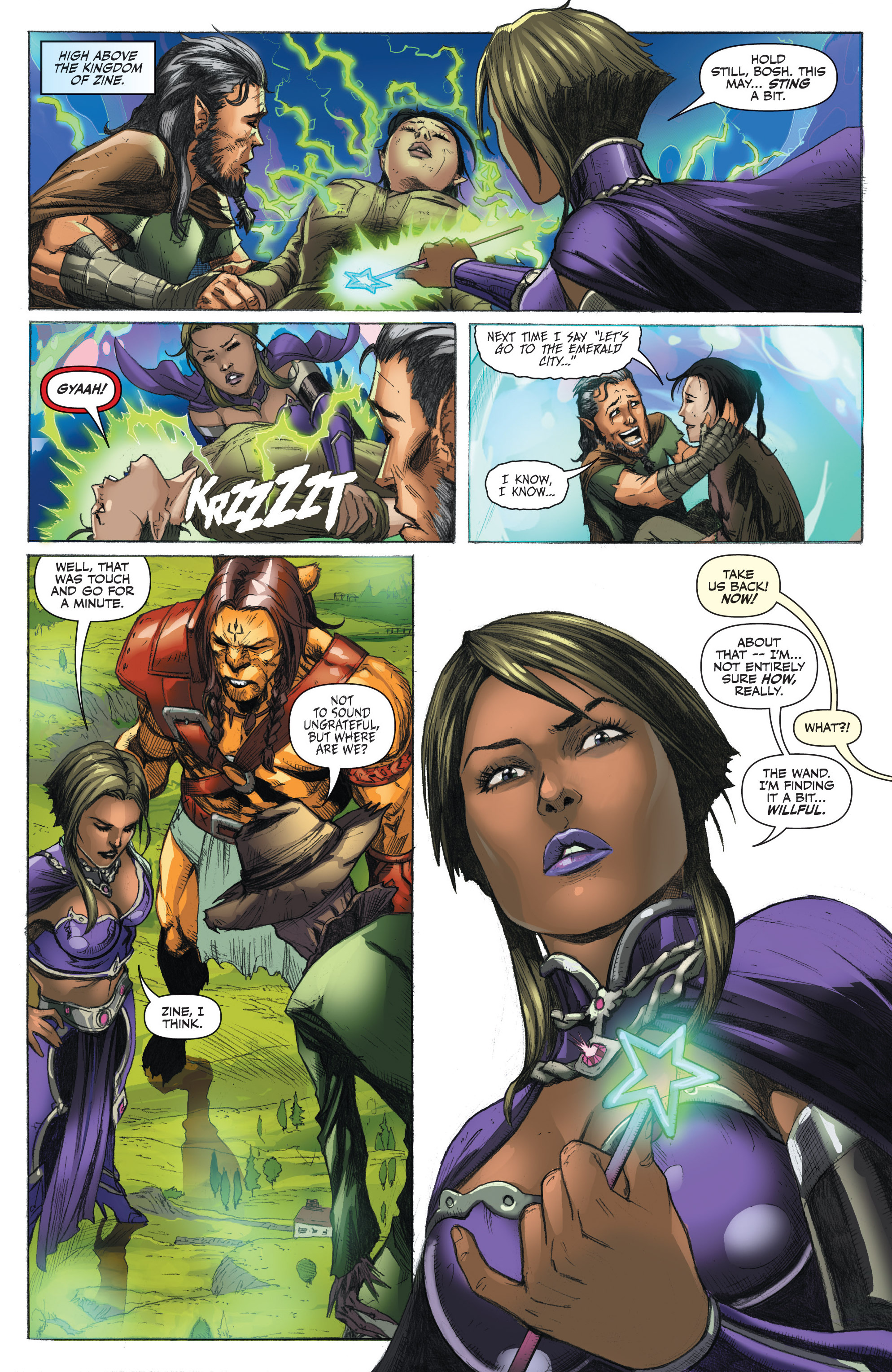 Read online Grimm Fairy Tales presents Warlord of Oz comic -  Issue #4 - 15