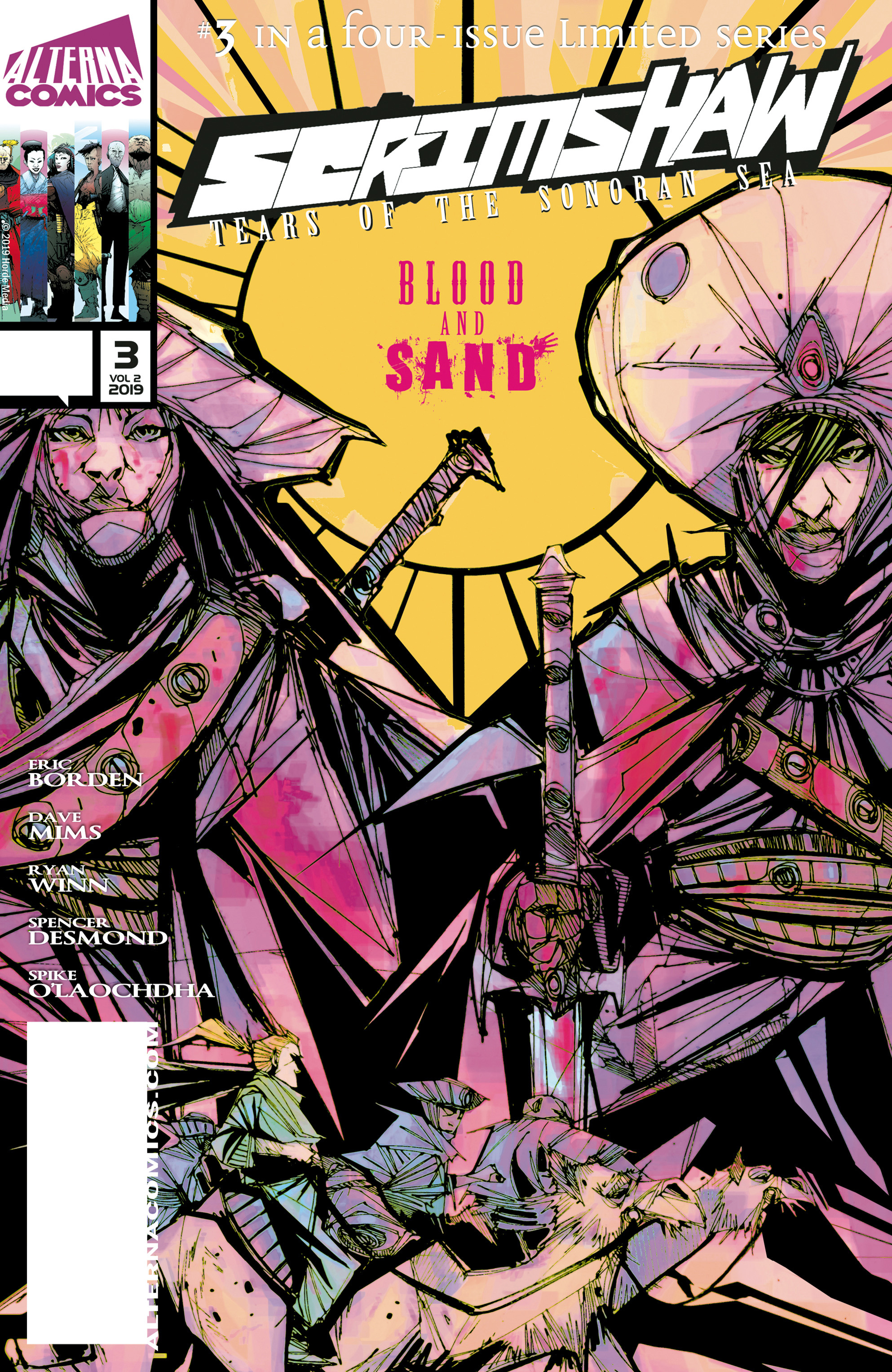 Read online Scrimshaw: Tears of the Sonoran Sea comic -  Issue #3 - 1