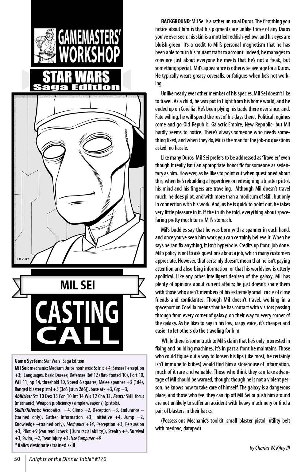 Read online Knights of the Dinner Table comic -  Issue #170 - 52