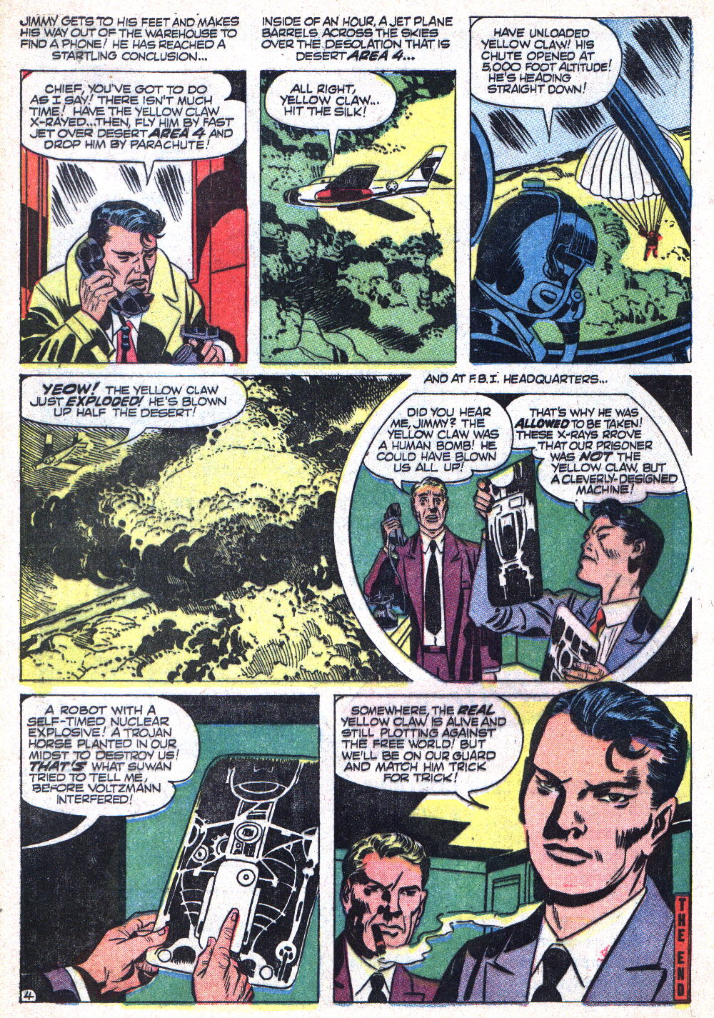 Read online Yellow Claw comic -  Issue #3 - 20