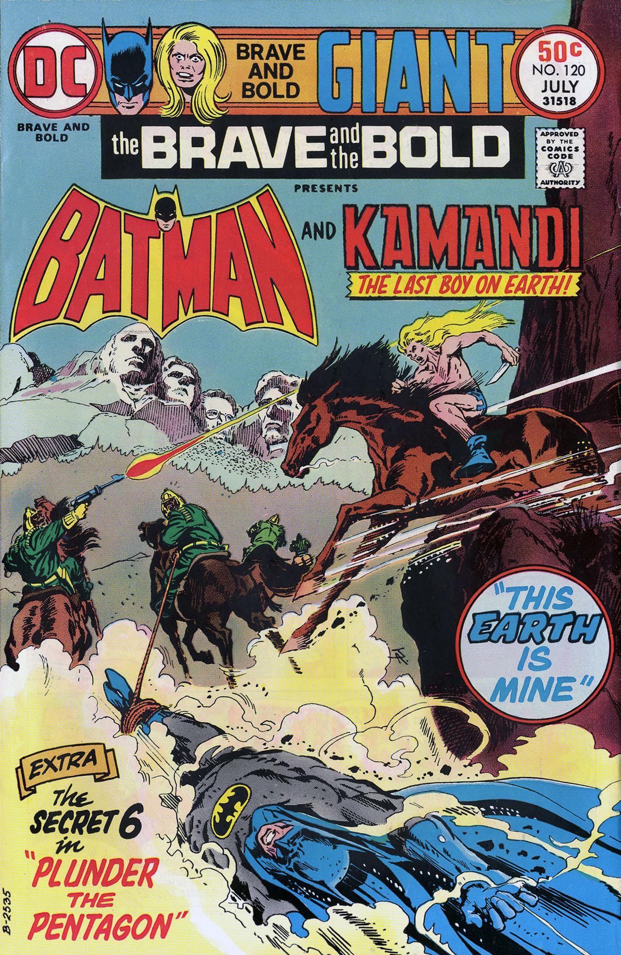 Read online The Brave and the Bold (1955) comic -  Issue #120 - 1