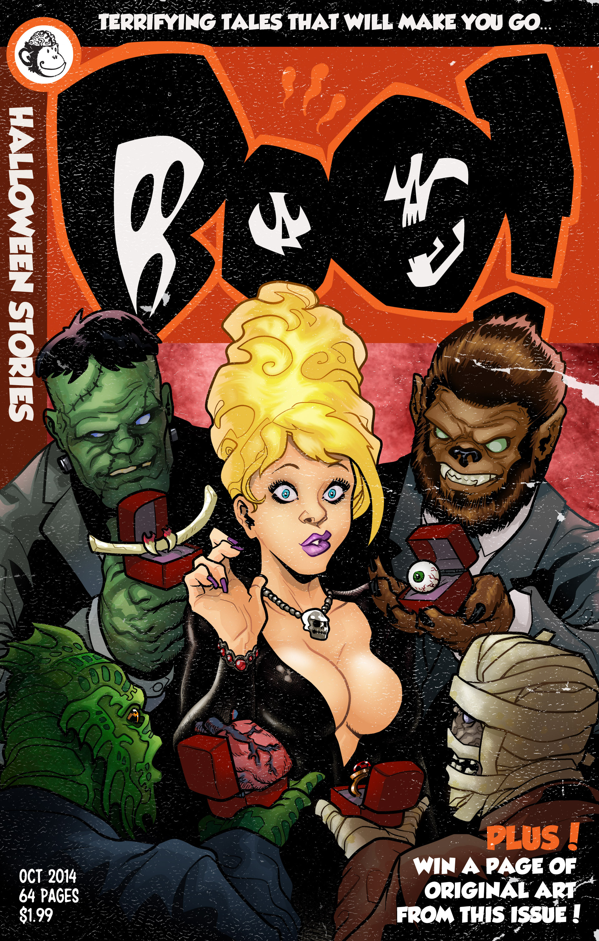Read online BOO! Halloween Stories (2014) comic -  Issue # Full - 1
