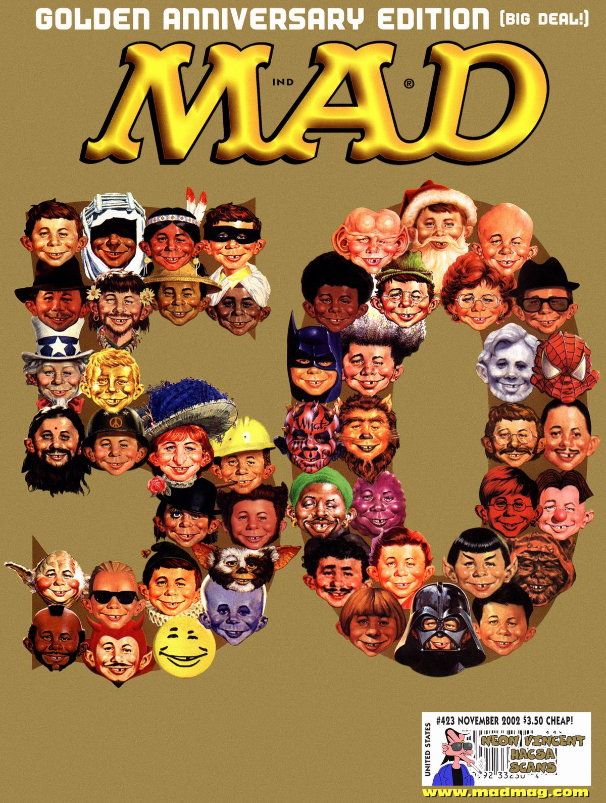 Read online MAD comic -  Issue #423 - 1