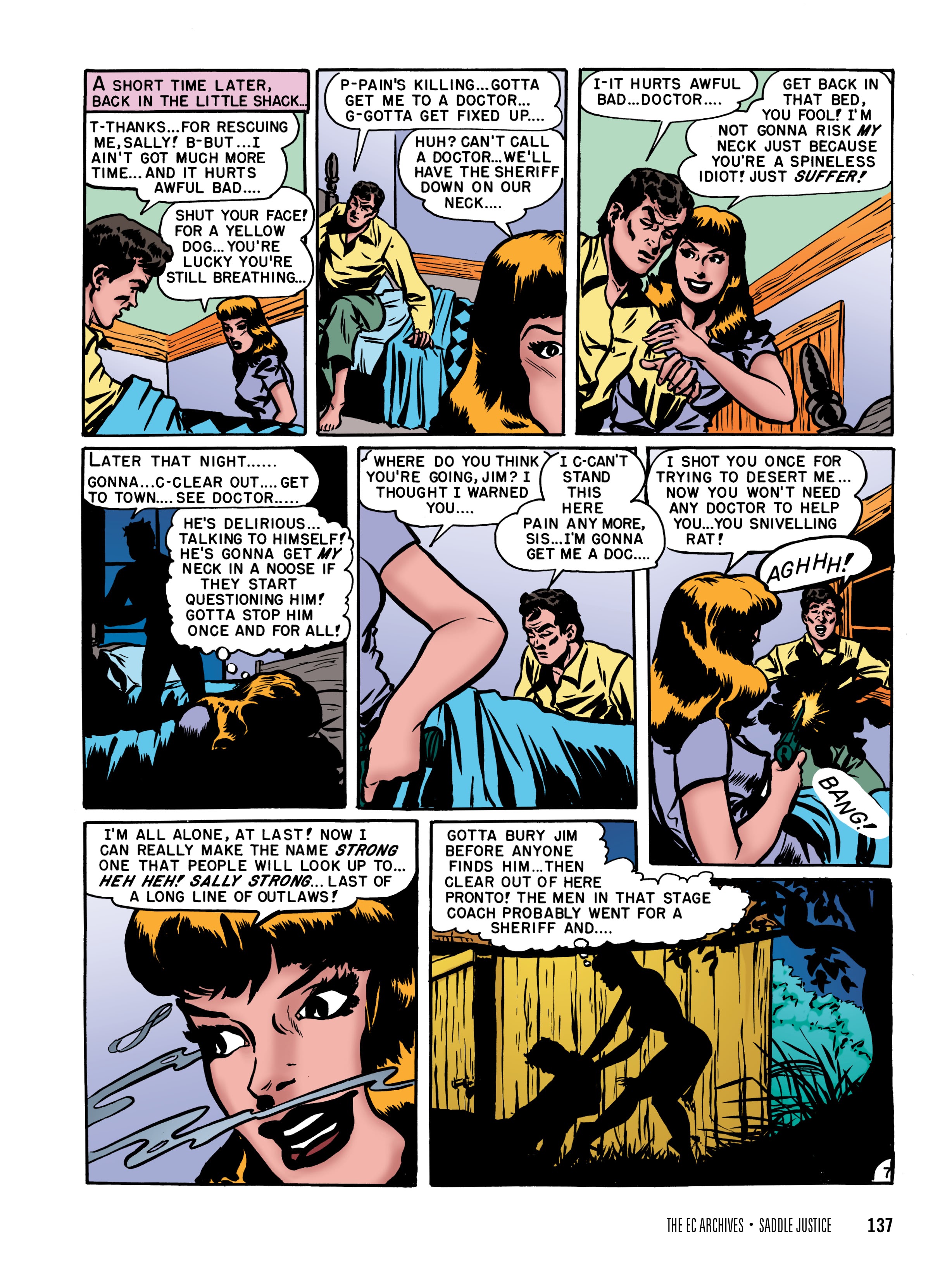 Read online The EC Archives: Saddle Justice comic -  Issue # TPB (Part 2) - 39