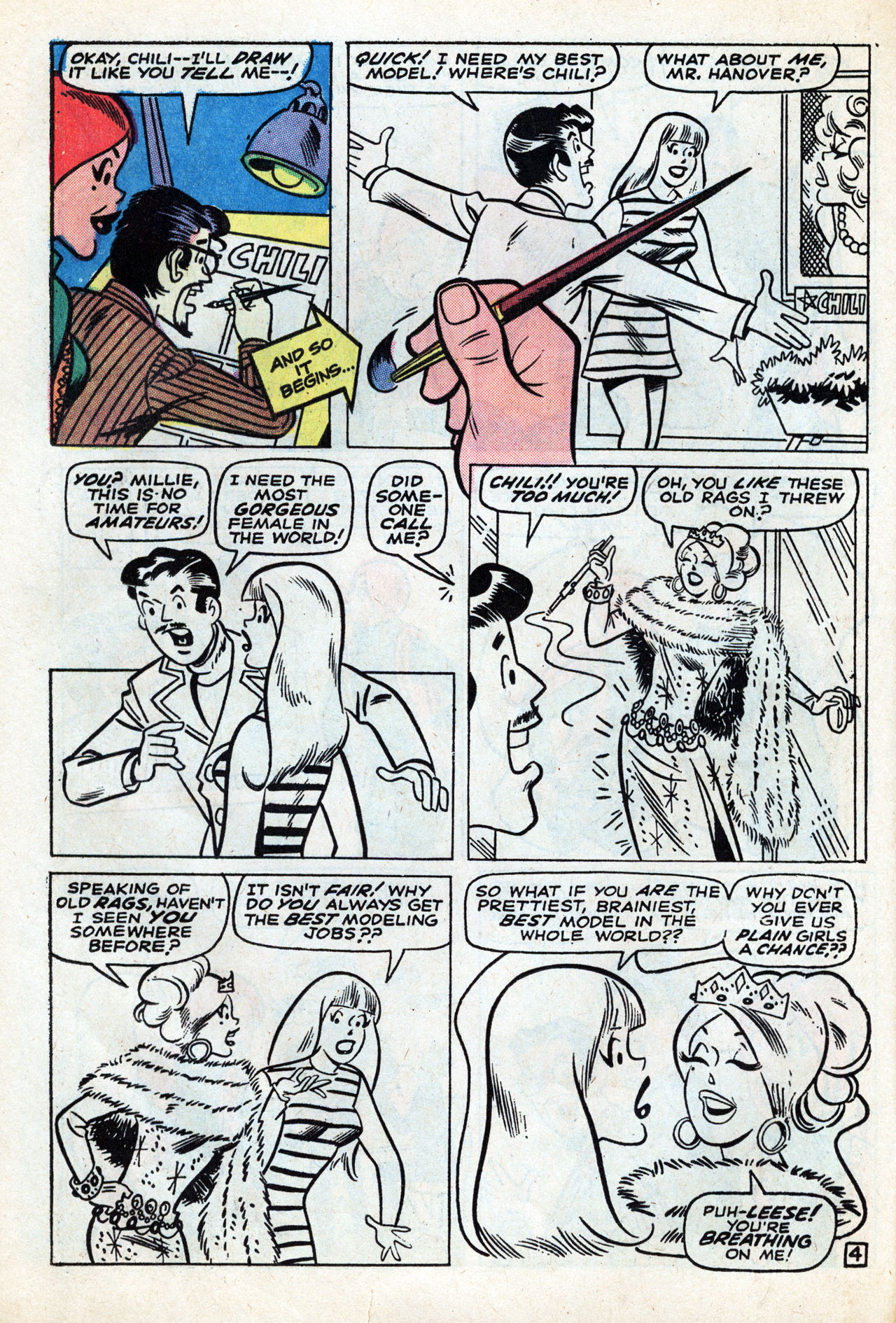 Read online Millie the Model comic -  Issue #195 - 19