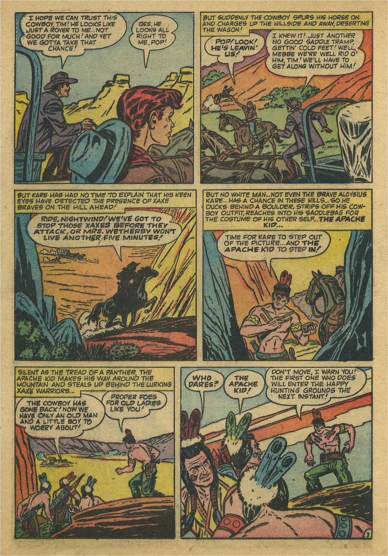 Read online Apache Kid comic -  Issue #7 - 16