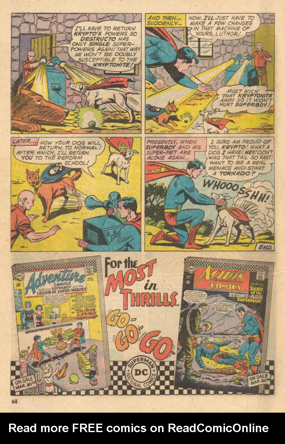 Read online Superboy (1949) comic -  Issue #138 - 66