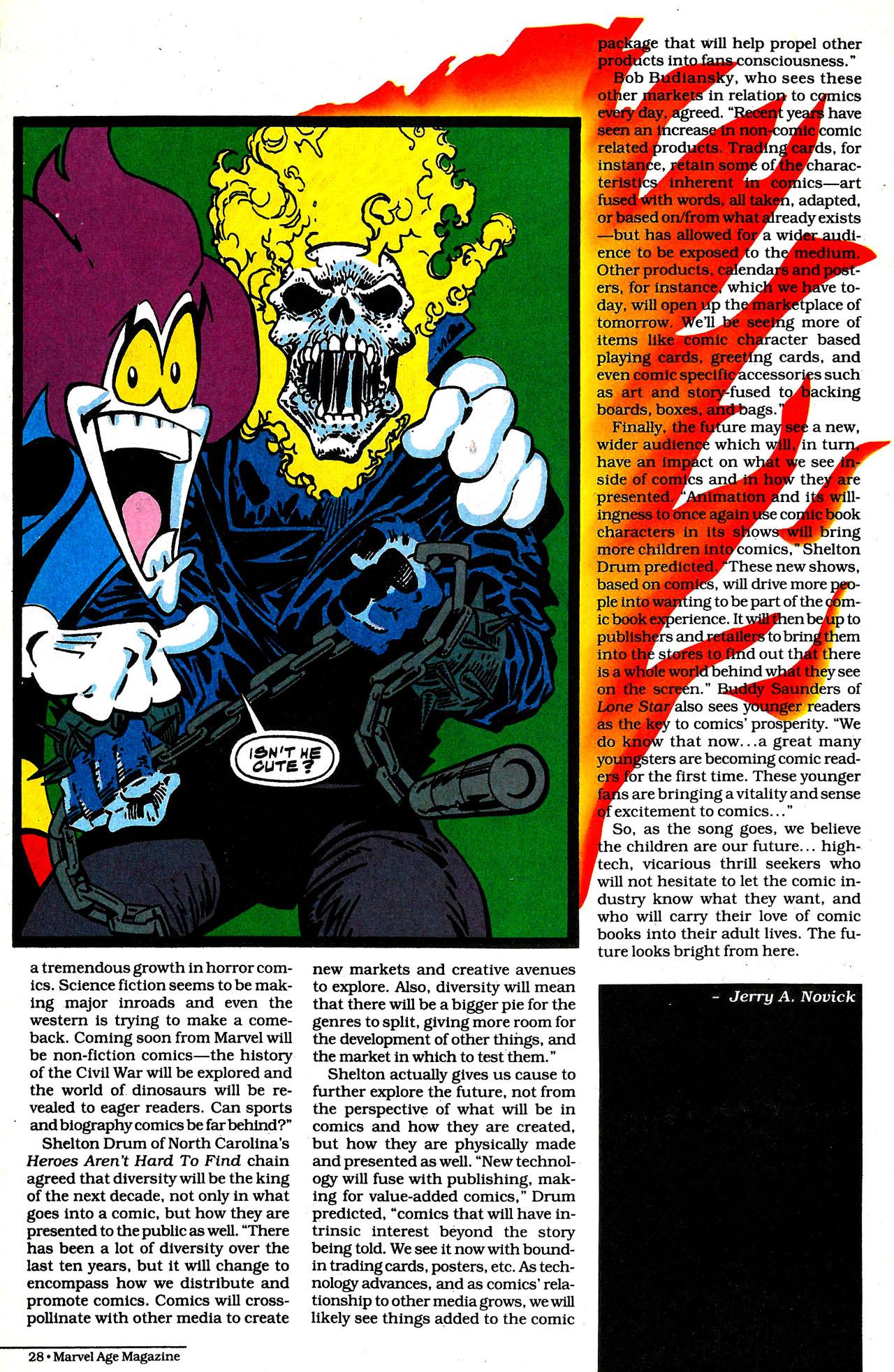 Read online Marvel Age comic -  Issue #120 - 29