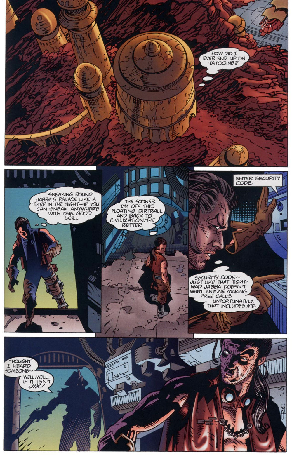 Read online Star Wars: Shadows of the Empire comic -  Issue #5 - 21