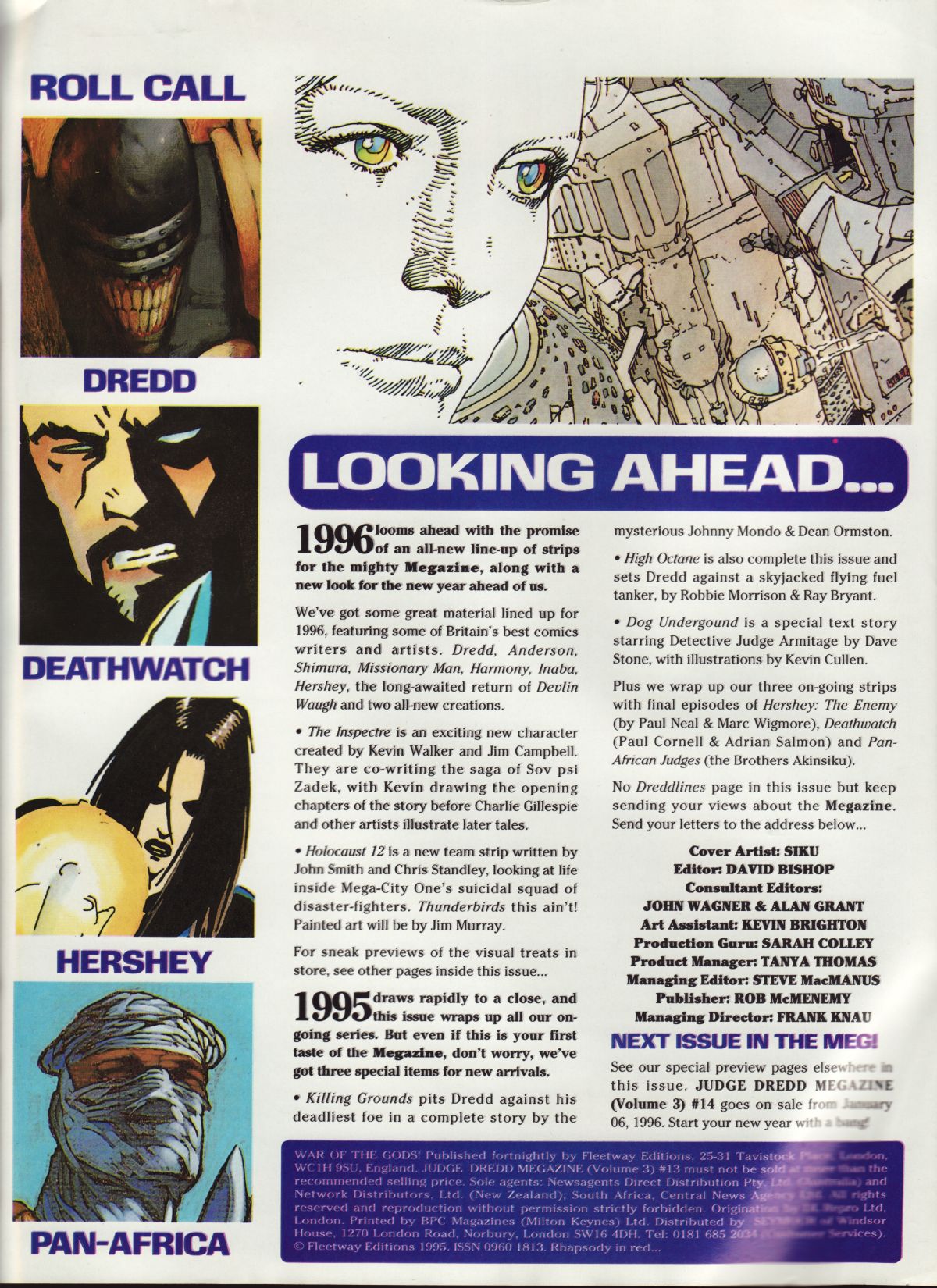 Read online Judge Dredd Megazine (vol. 3) comic -  Issue #13 - 2