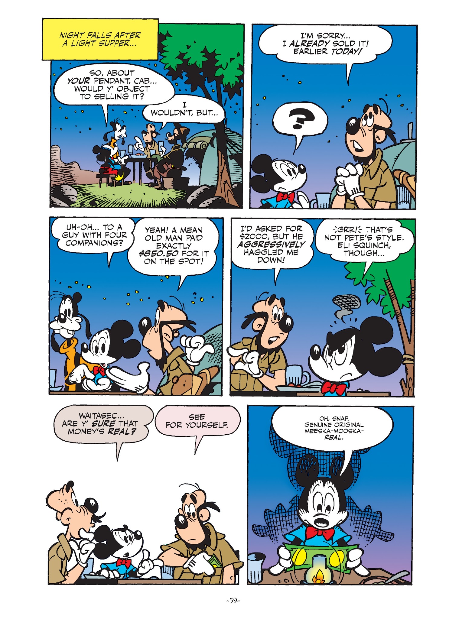 Read online Mickey and Donald: The Search For the Zodiac Stone comic -  Issue # TPB - 58