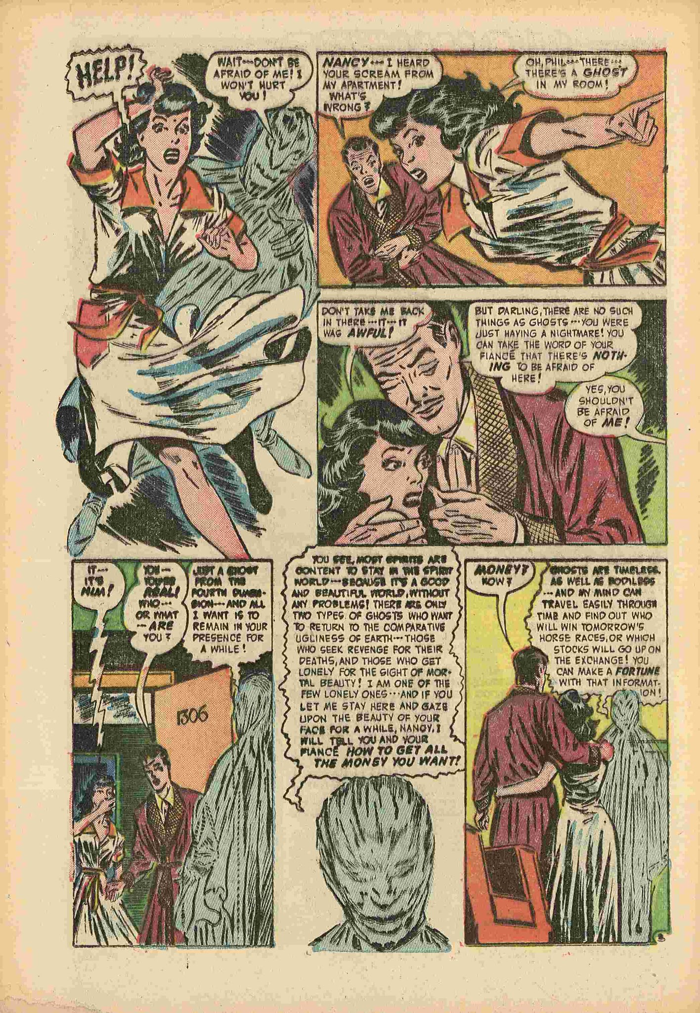 Read online Adventures Into The Unknown comic -  Issue #26 - 46