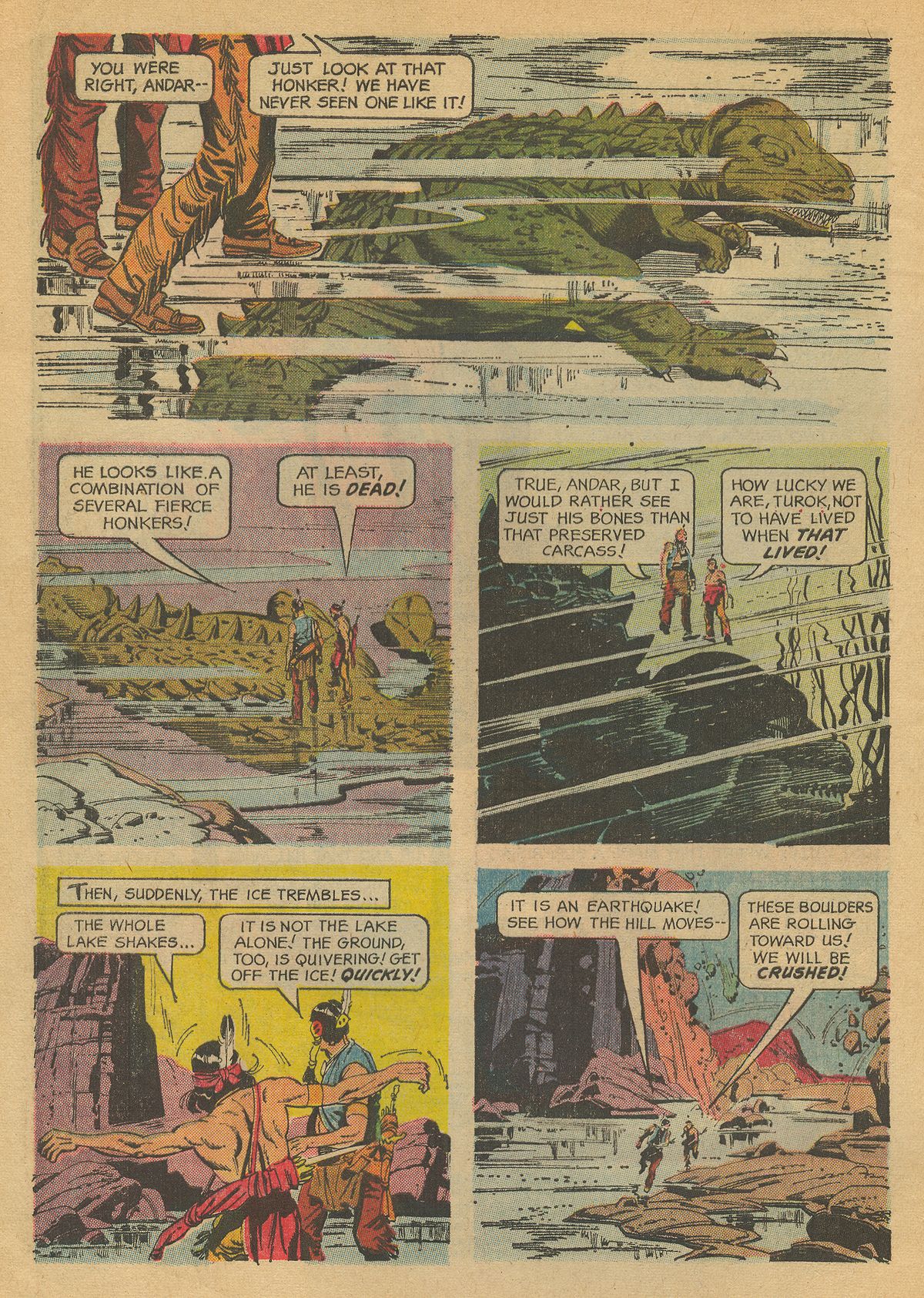 Read online Turok, Son of Stone comic -  Issue #50 - 4