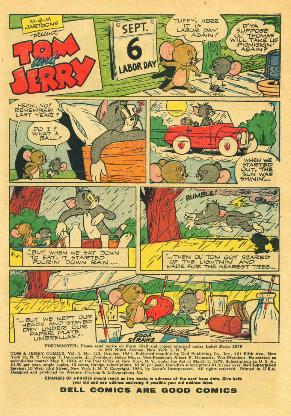 Read online Tom & Jerry Comics comic -  Issue #123 - 3