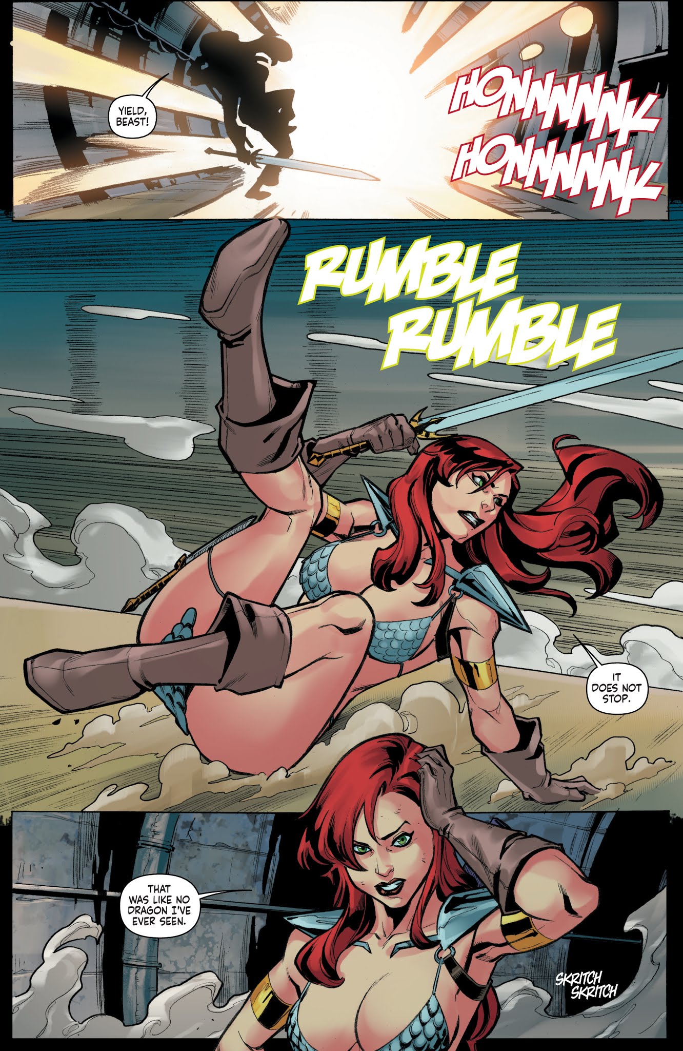 Read online Red Sonja Vol. 4 comic -  Issue # _TPB 1 (Part 1) - 20