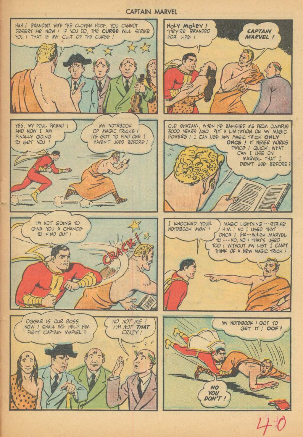 Read online Captain Marvel Adventures comic -  Issue #63 - 43