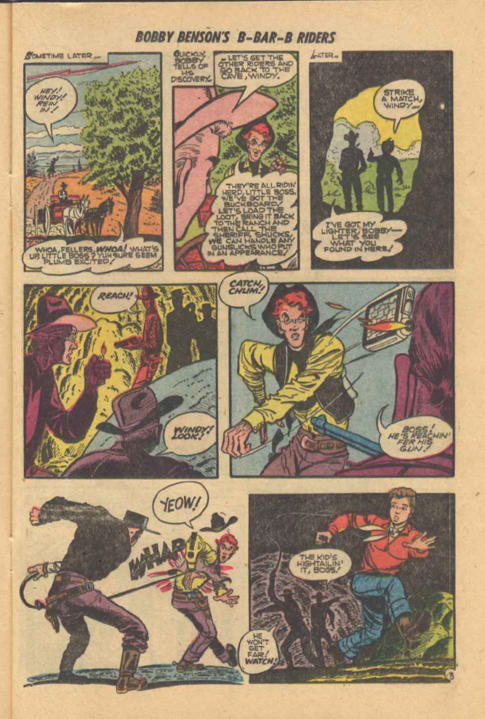Read online Bobby Benson's B-Bar-B Riders comic -  Issue #19 - 13