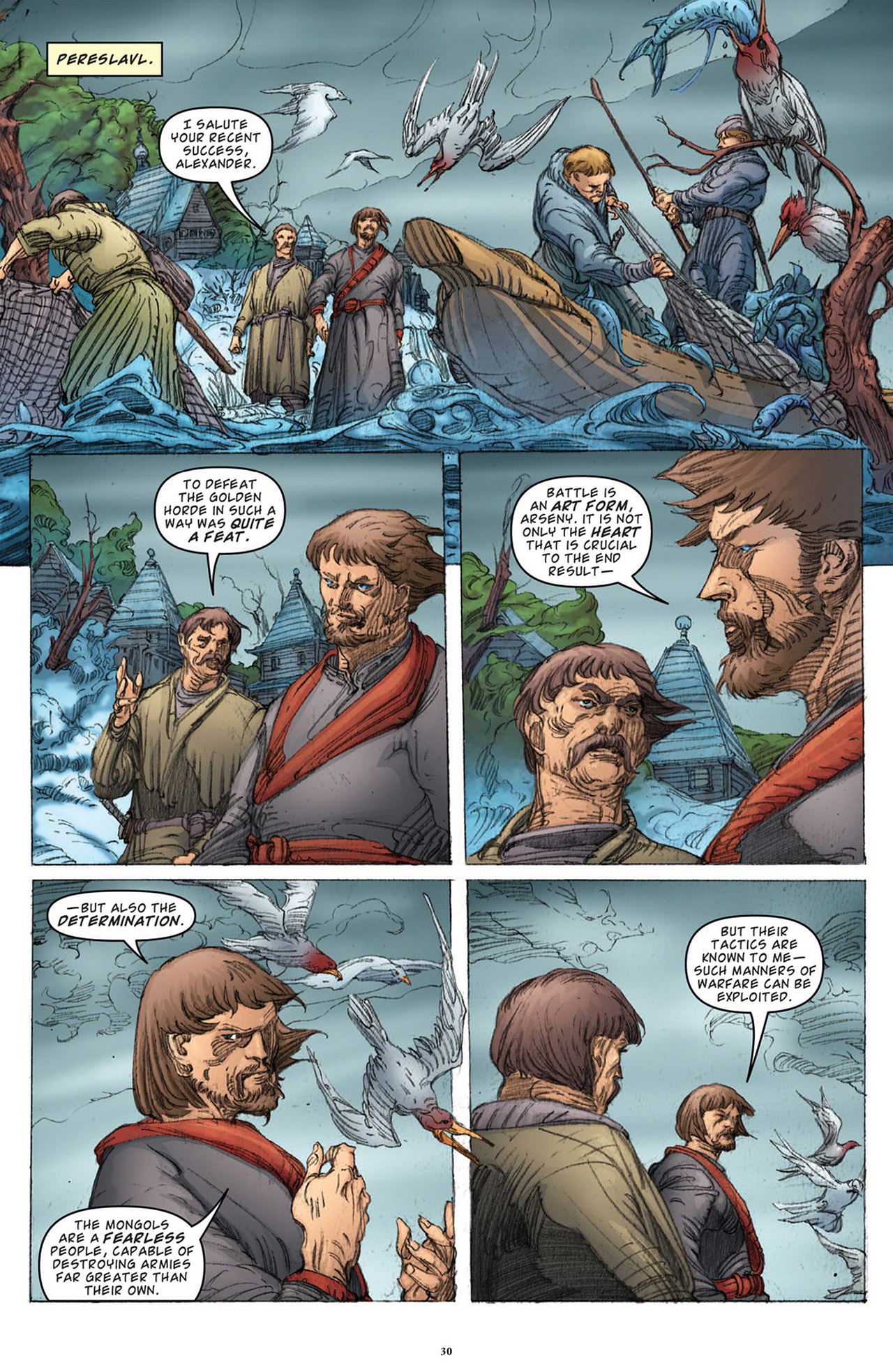 Read online Nevsky: A Hero of the People comic -  Issue # TPB - 30