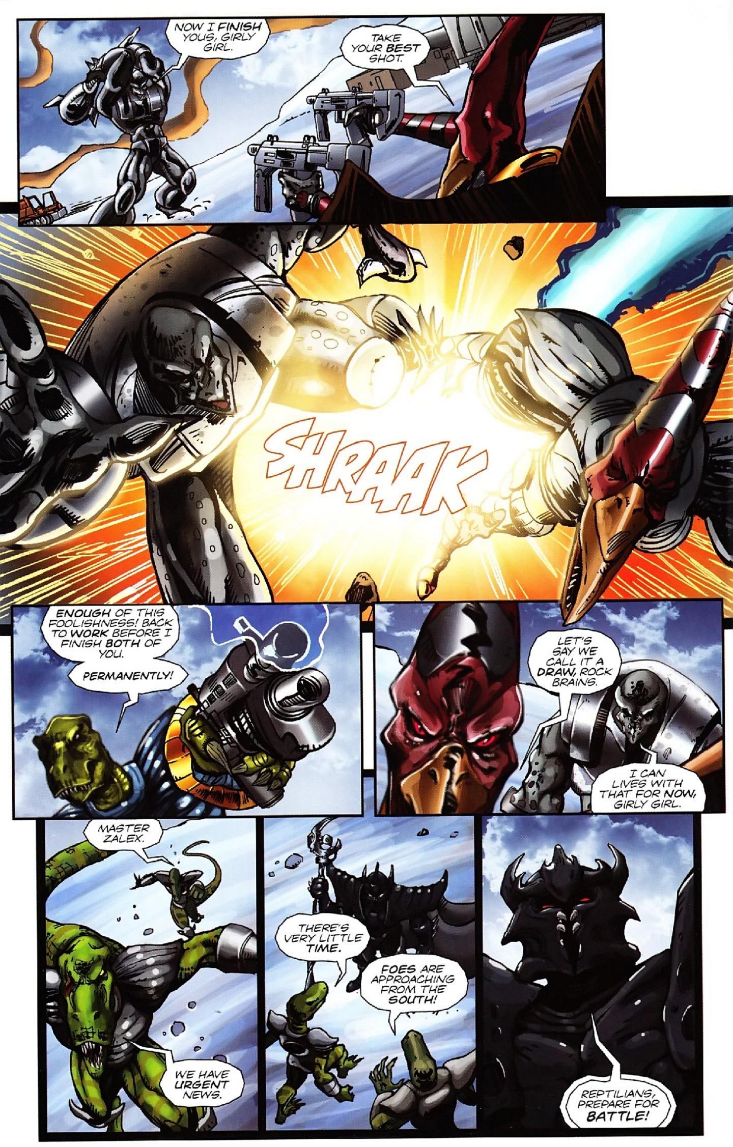 Read online Jurassic StrikeForce 5 comic -  Issue #2 - 9