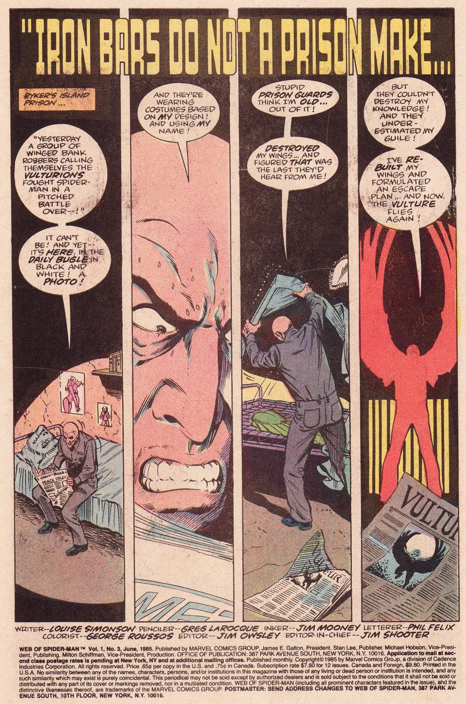 Read online Web of Spider-Man (1985) comic -  Issue #3 - 2