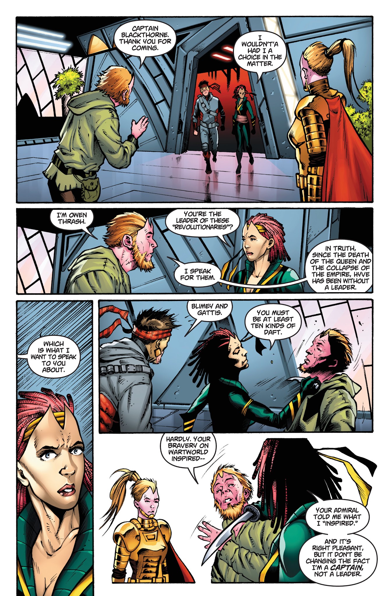 Read online Swashbucklers: The Saga Continues comic -  Issue #2 - 13