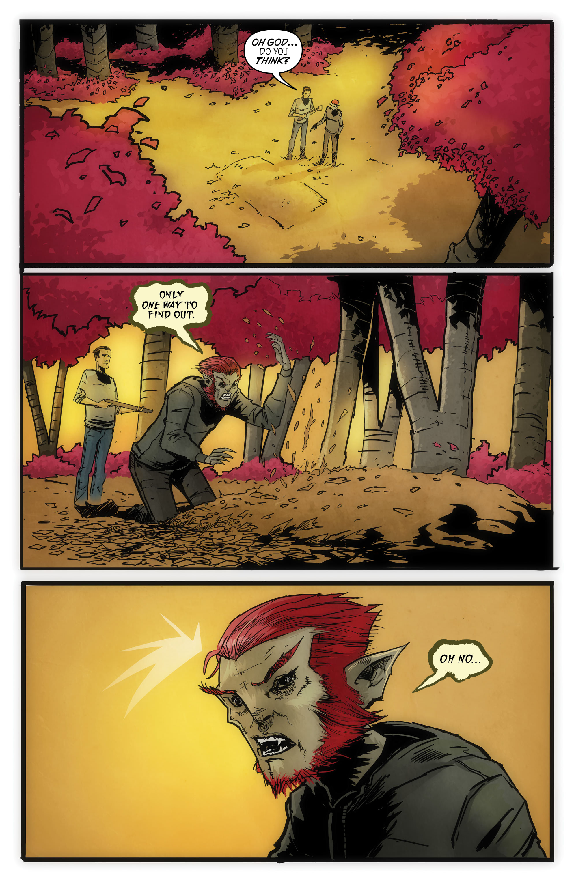 Read online John Carpenter Presents Storm Kids: Monica Bleue: A Werewolf Story comic -  Issue #3 - 19