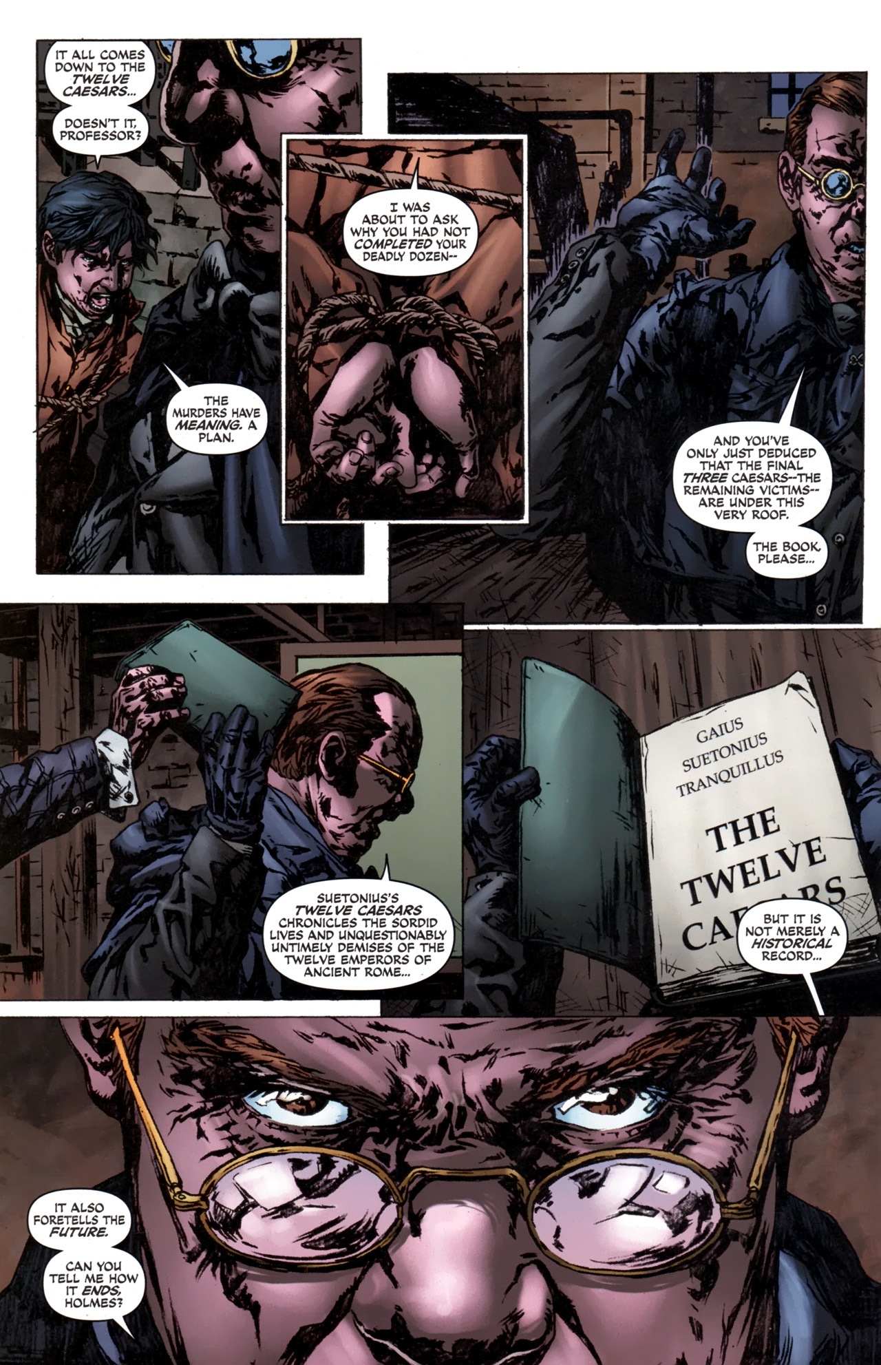 Read online Sherlock Holmes: Year One comic -  Issue #6 - 9