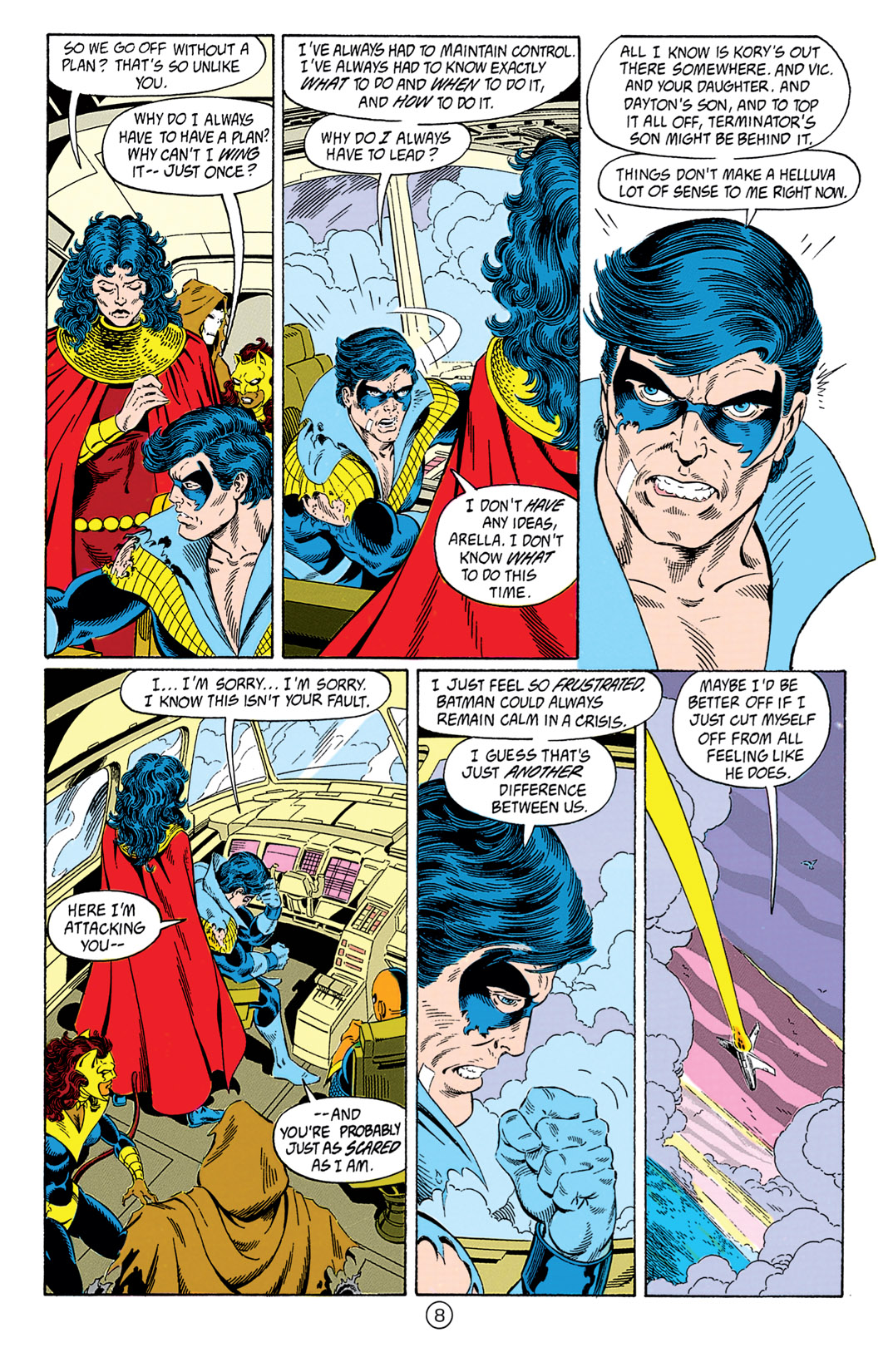 Read online The New Titans (1988) comic -  Issue #77 - 8