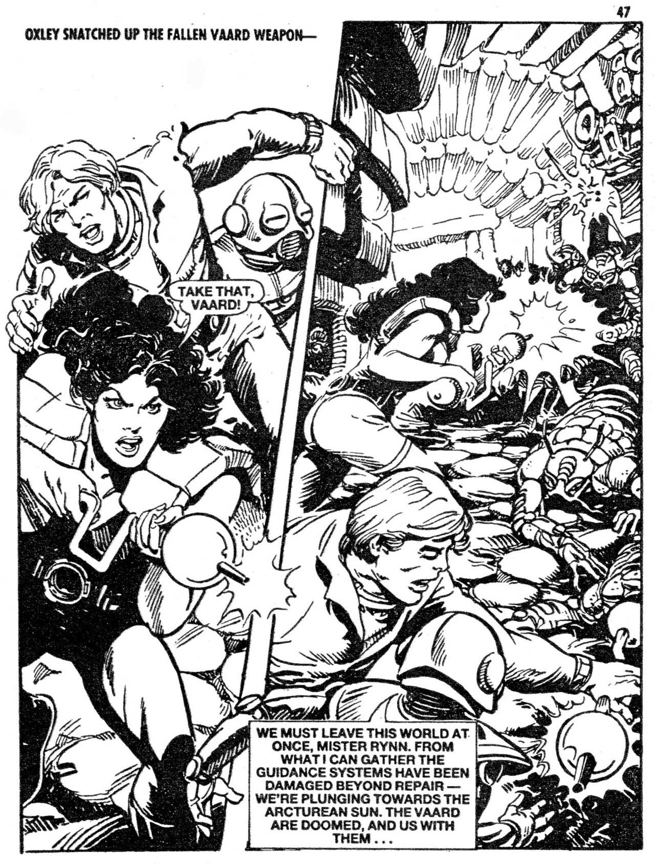 Read online Starblazer comic -  Issue #201 - 48