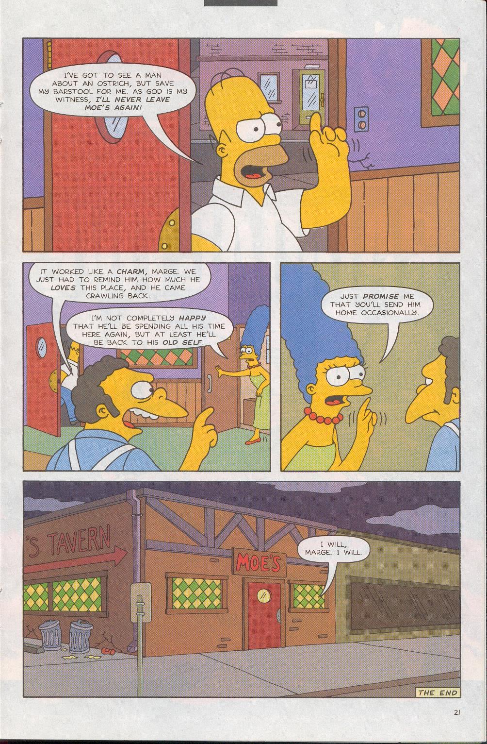 Read online Simpsons Comics comic -  Issue #53 - 23