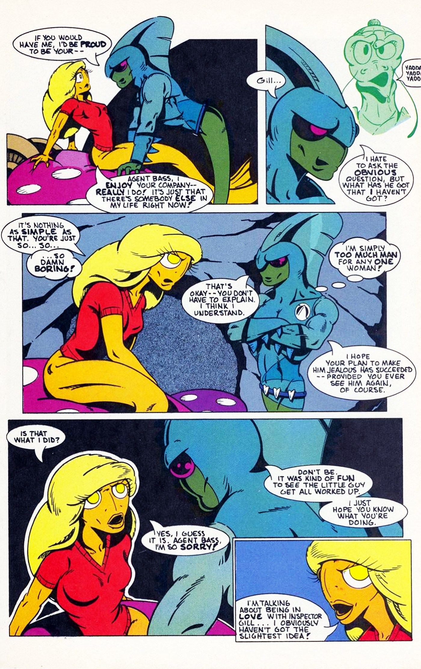 Read online The Fish Police comic -  Issue #12 - 17