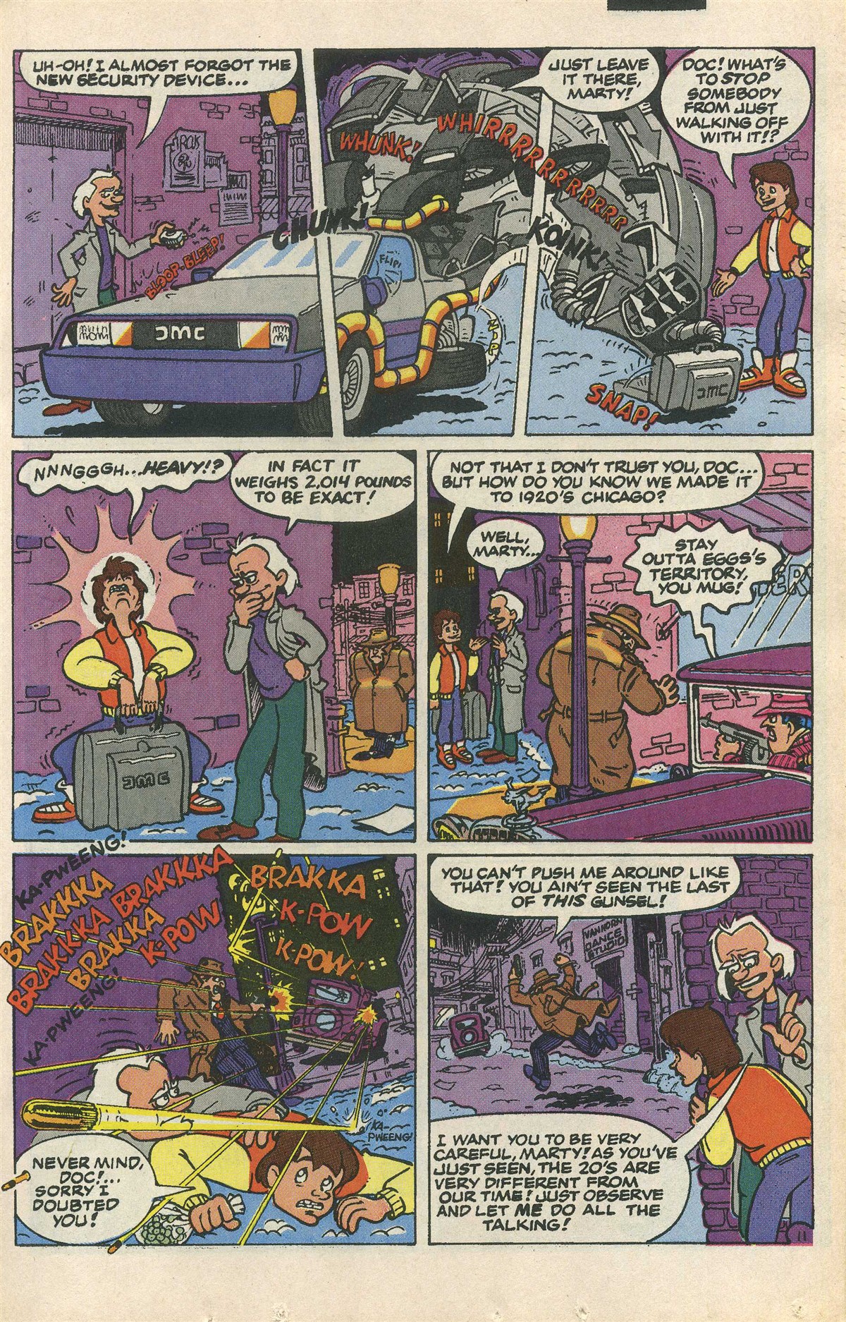 Read online Back to the Future (1991) comic -  Issue #1 - 15