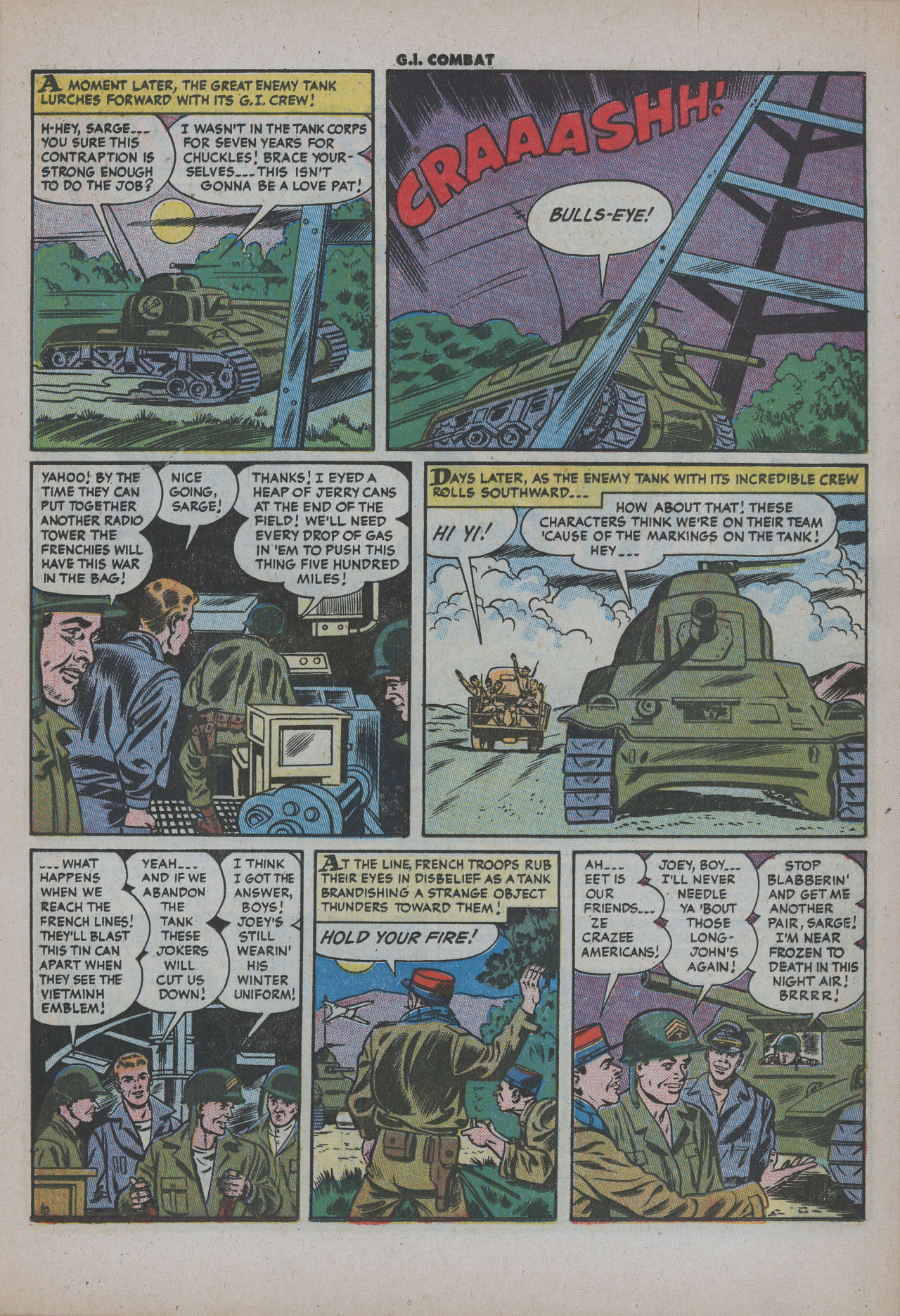 Read online G.I. Combat (1952) comic -  Issue #42 - 17