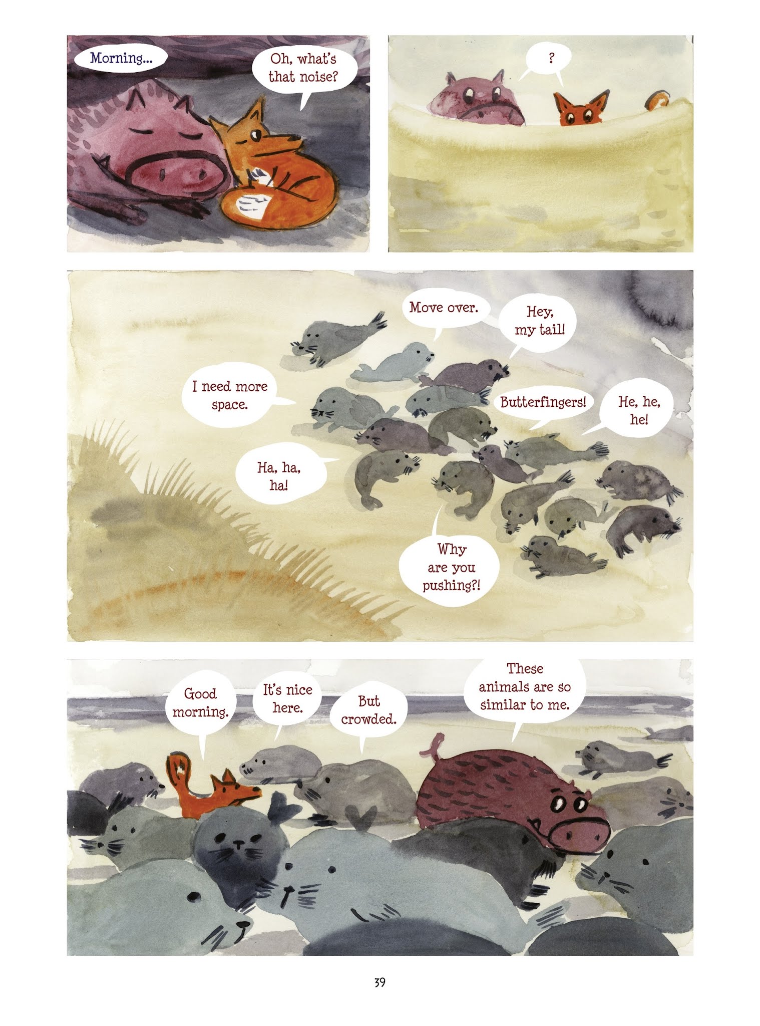 Read online Tiny Fox and Great Boar comic -  Issue #2 - 39