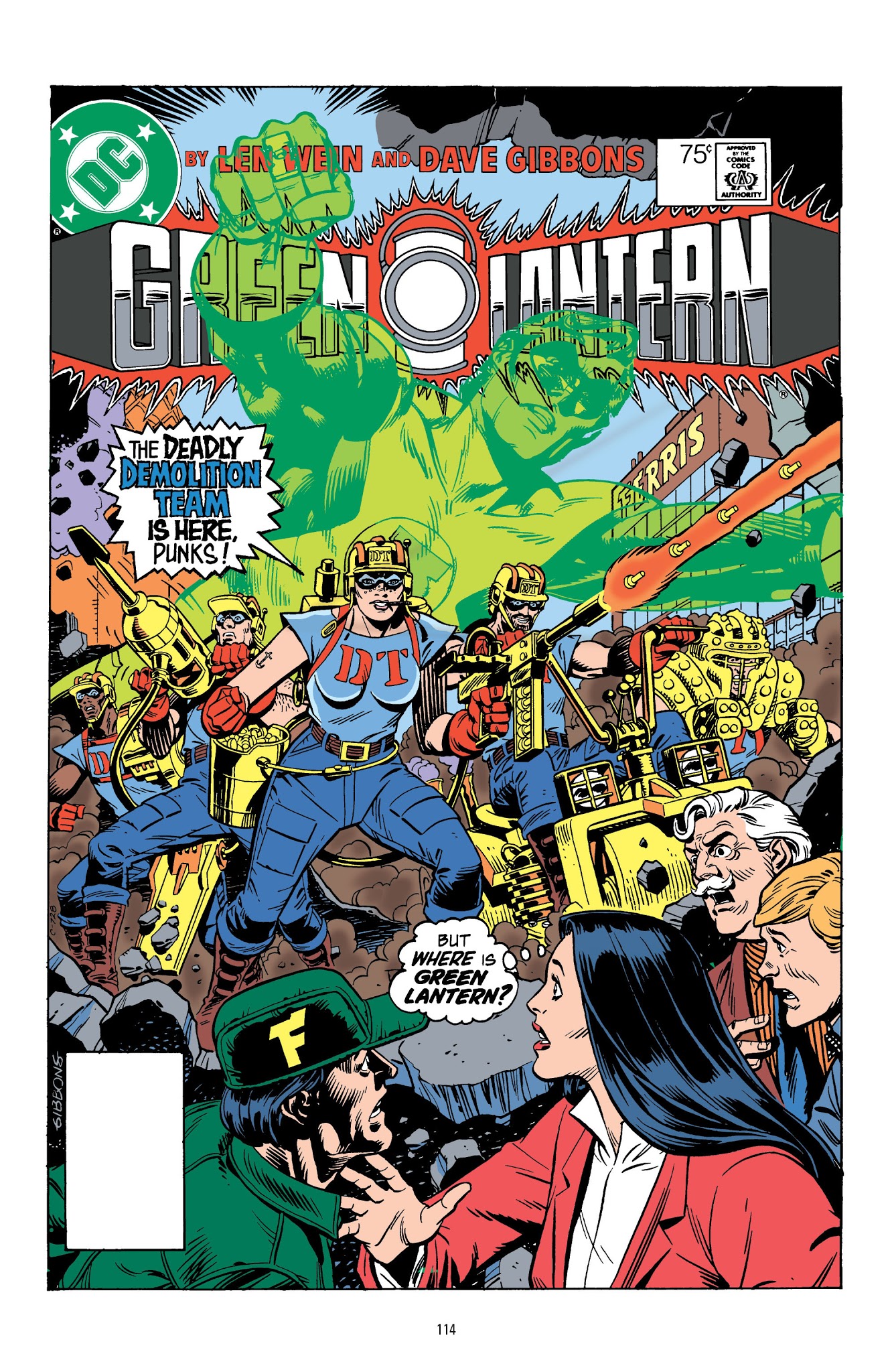 Read online Green Lantern: Sector 2814 comic -  Issue # TPB 1 - 114