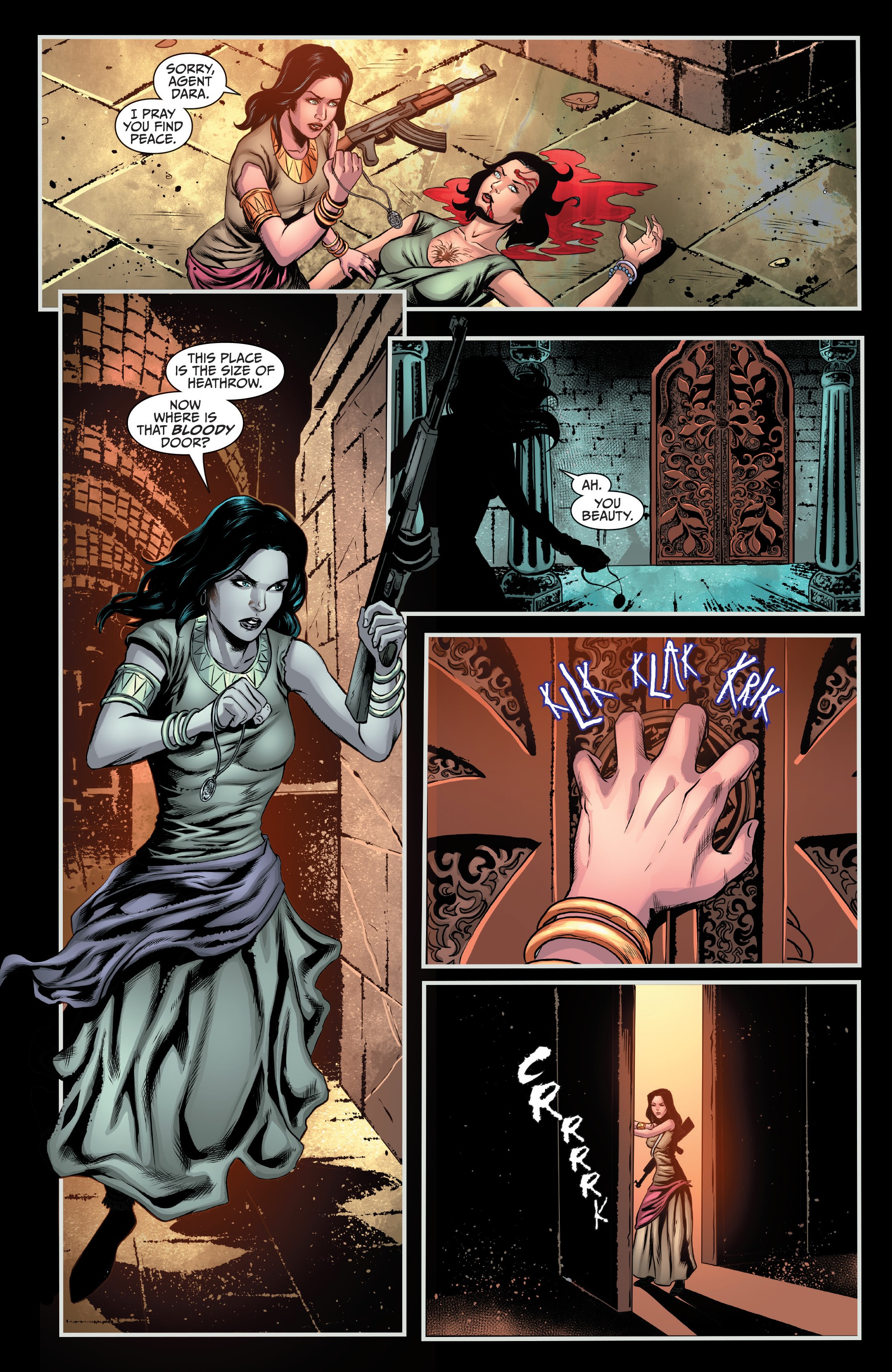 Read online Van Helsing: Sword of Heaven comic -  Issue #6 - 15