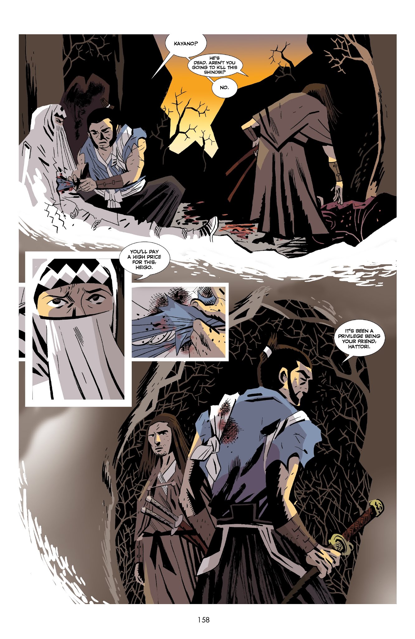 Read online Rashomon: A Commissioner Heigo Kobayashi Case comic -  Issue # TPB - 129