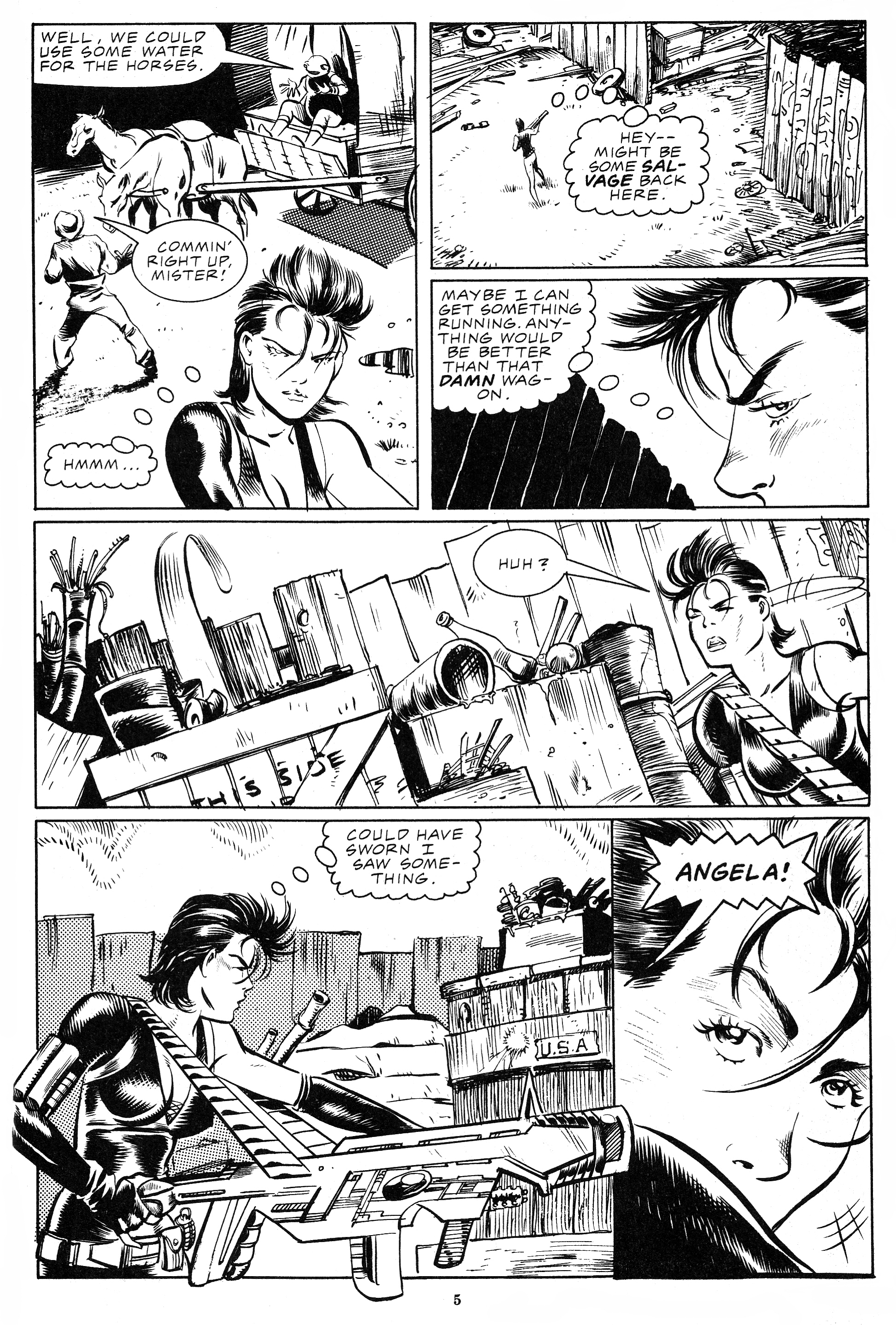 Read online Ex-Mutants: The Shattered Earth Chronicles comic -  Issue #3 - 7