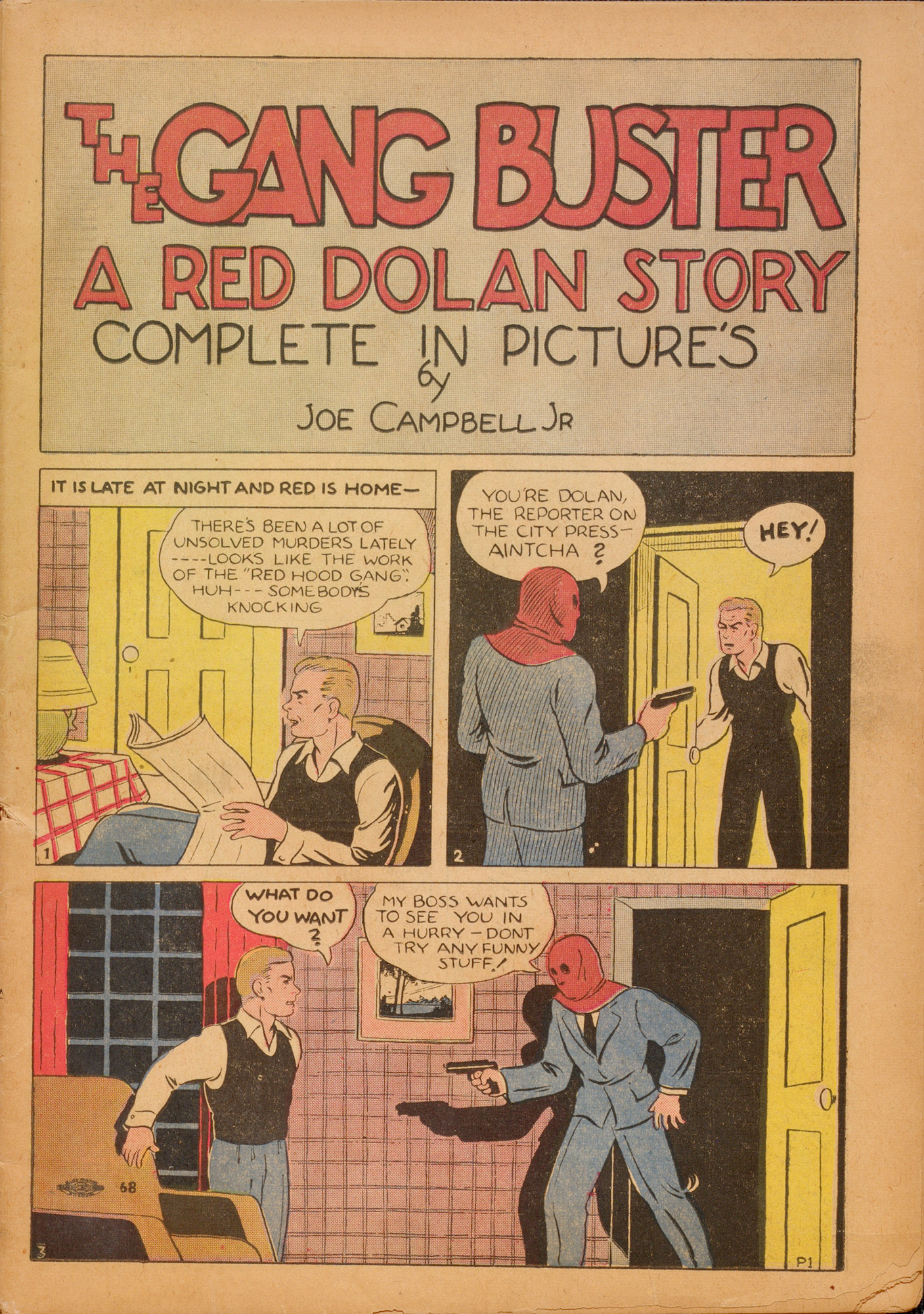 Read online Keen Detective Funnies comic -  Issue #2 - 3
