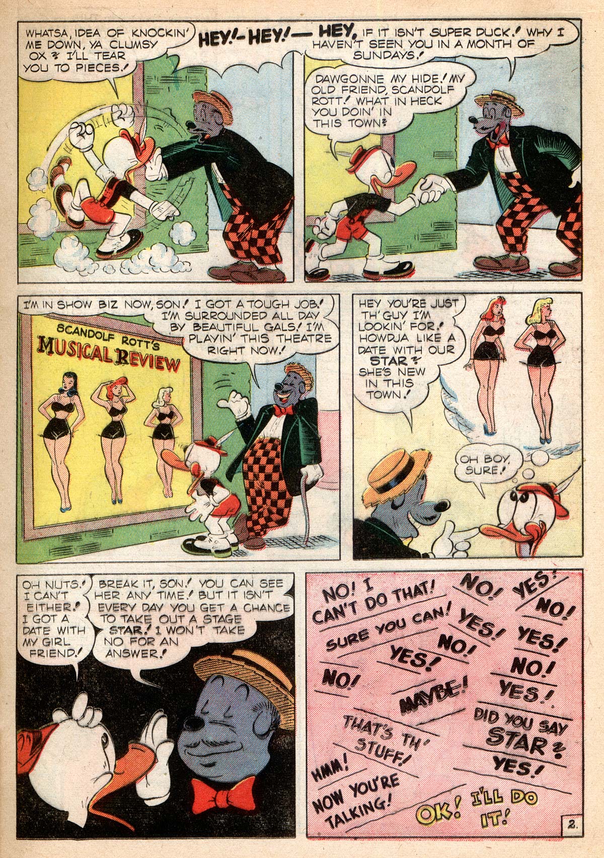 Read online Super Duck Comics comic -  Issue #35 - 23