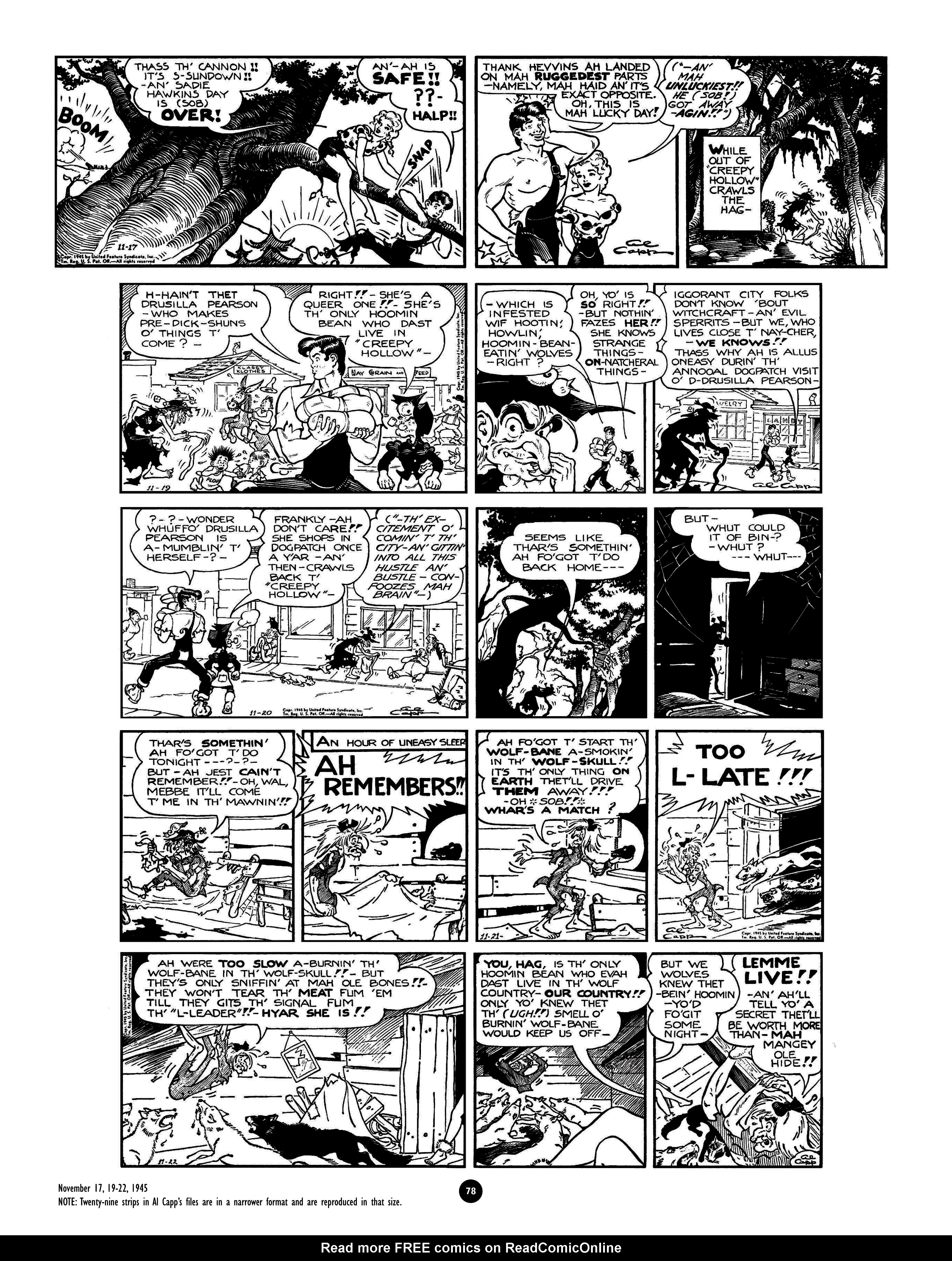 Read online Al Capp's Li'l Abner Complete Daily & Color Sunday Comics comic -  Issue # TPB 6 (Part 1) - 78