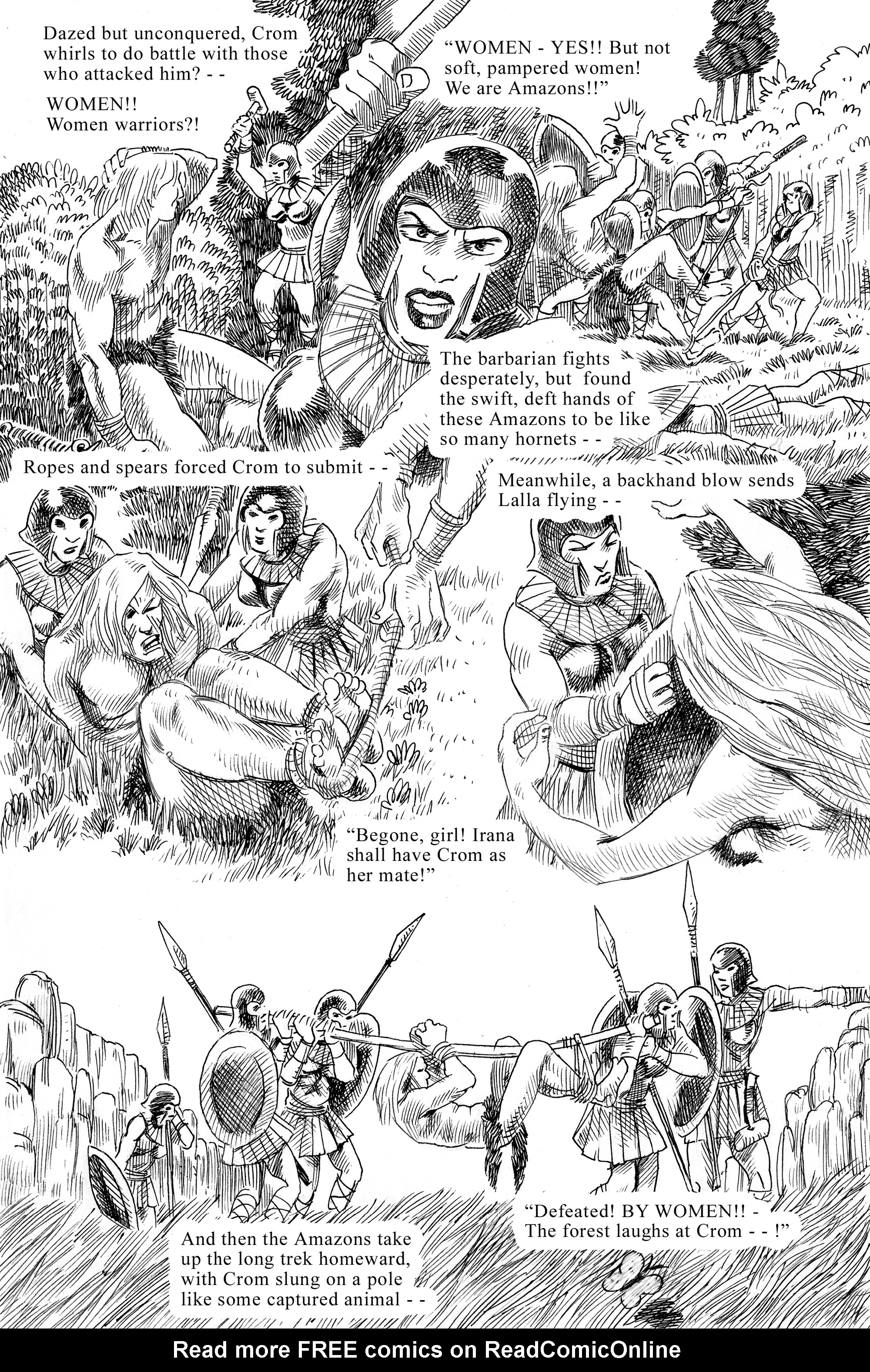 Read online Crom the Barbarian Collection comic -  Issue #2 - 12