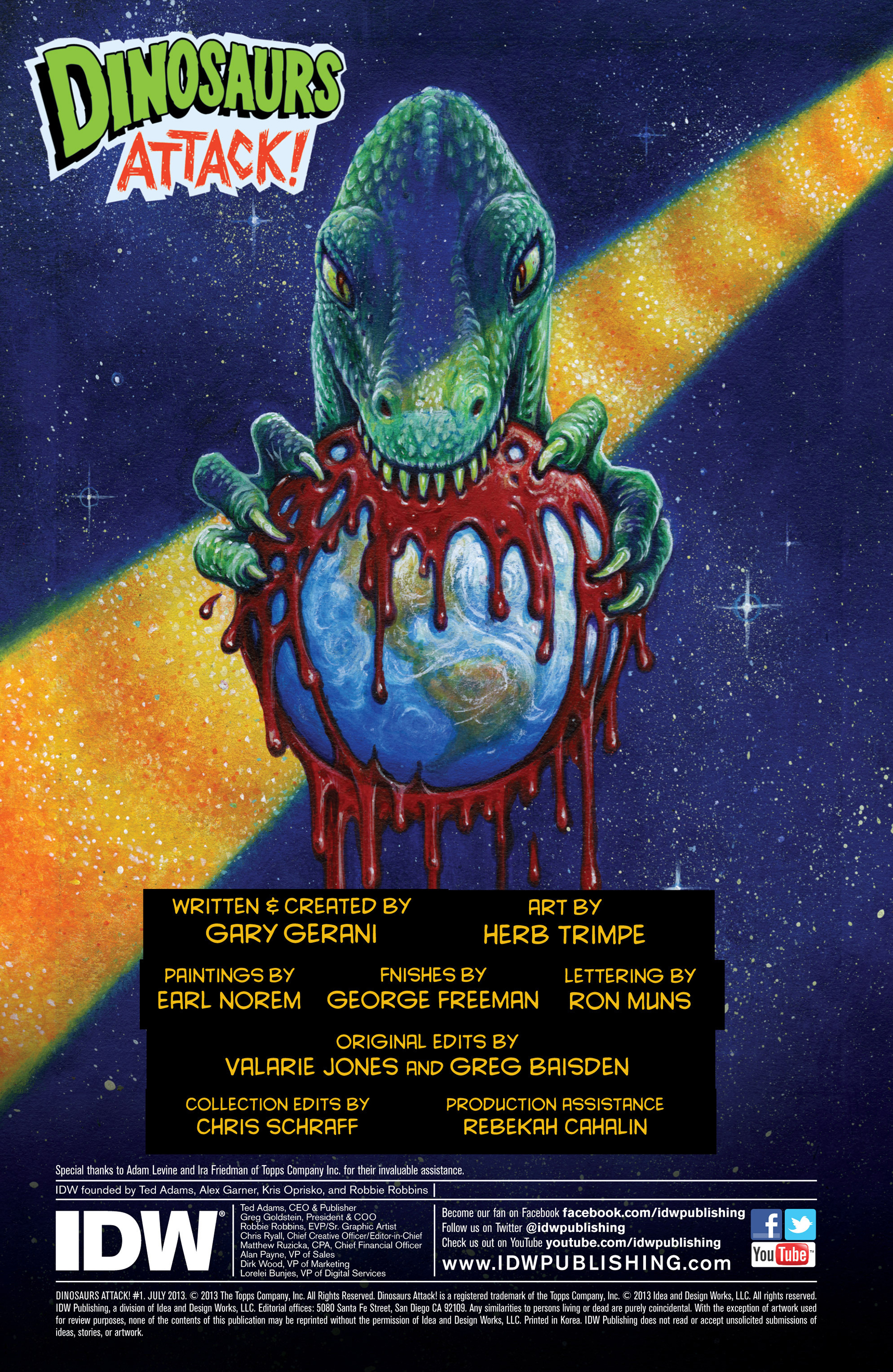 Read online Dinosaurs Attack! comic -  Issue #1 - 2